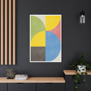 Pastel Orbit Rhythm - Canvas