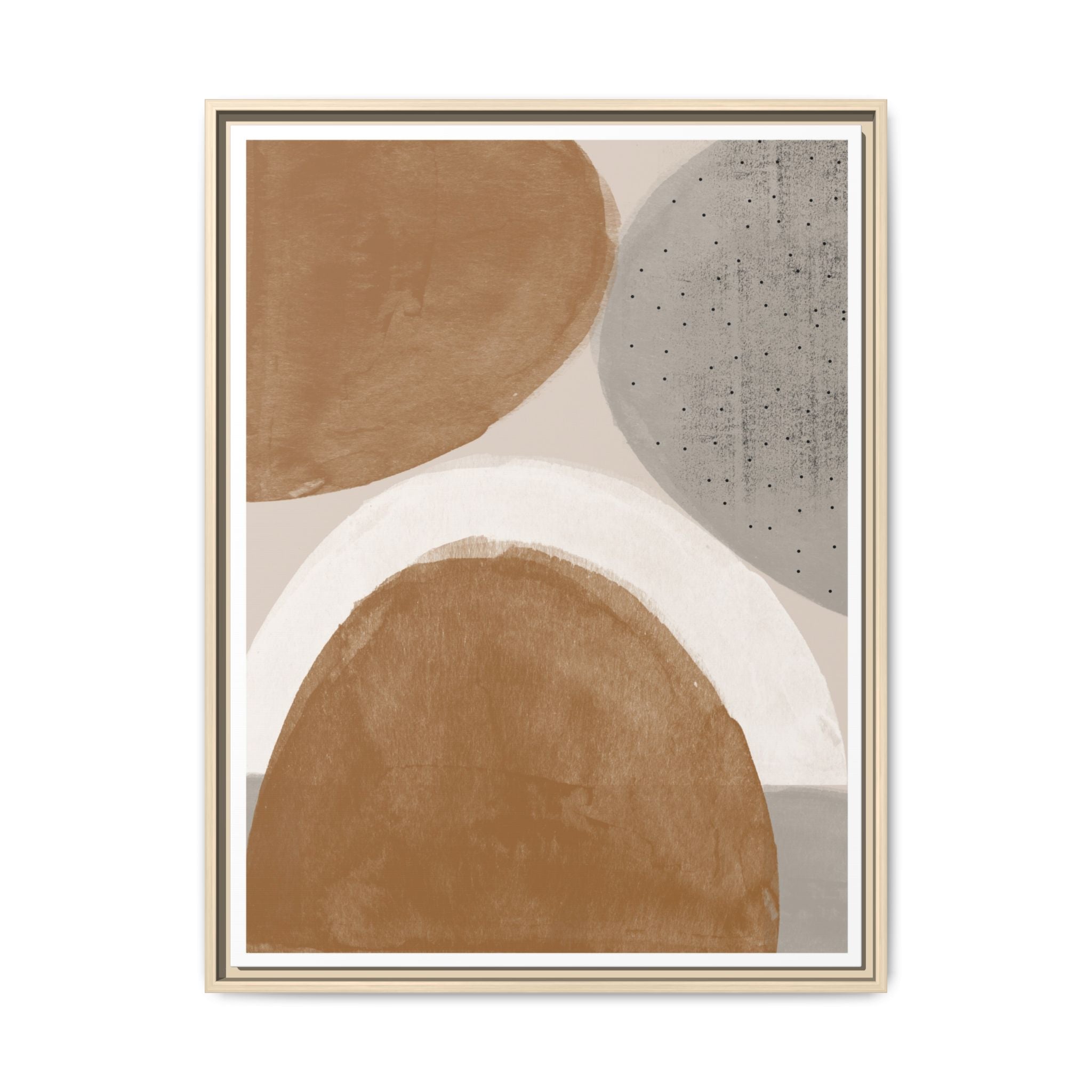 Clay Horizon Echoes - Framed