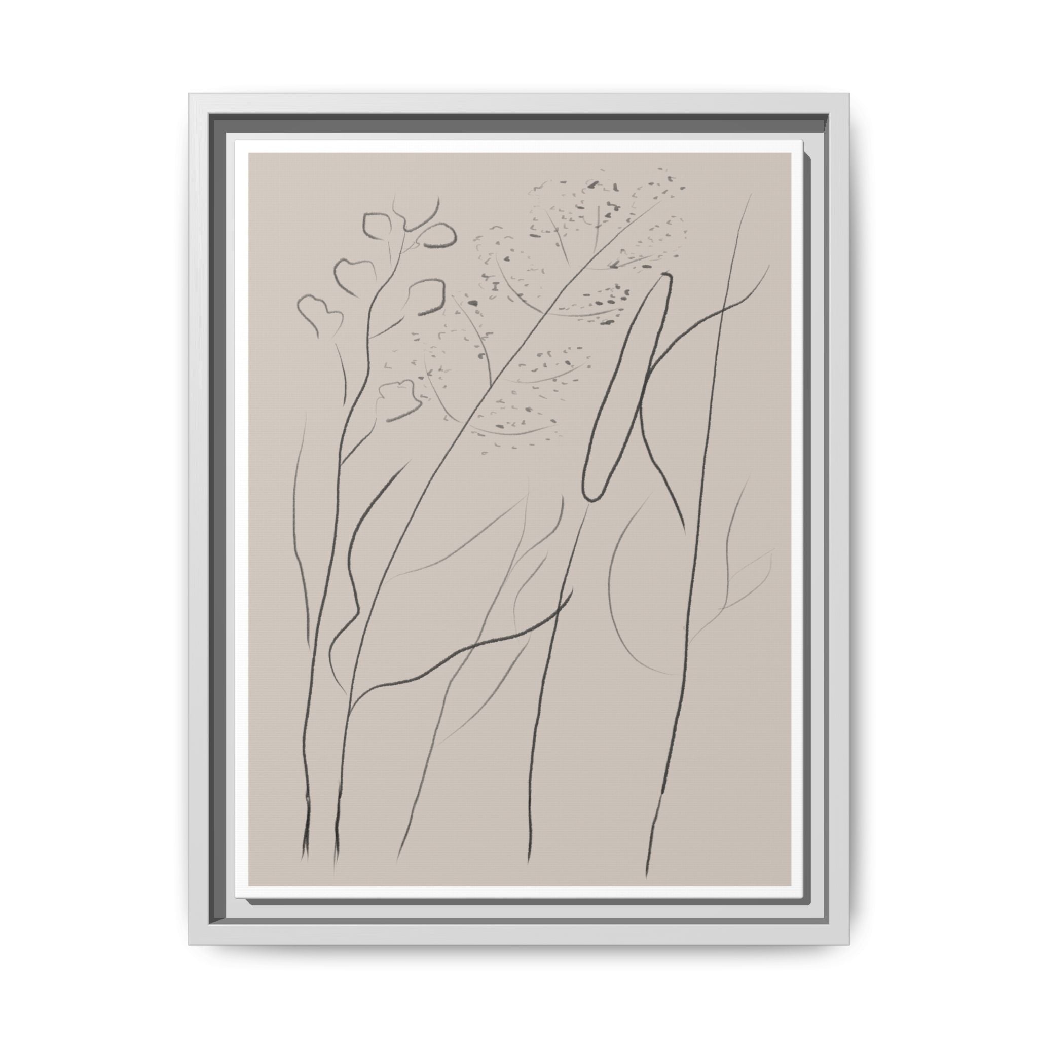 Quiet Woodland Traces - Framed