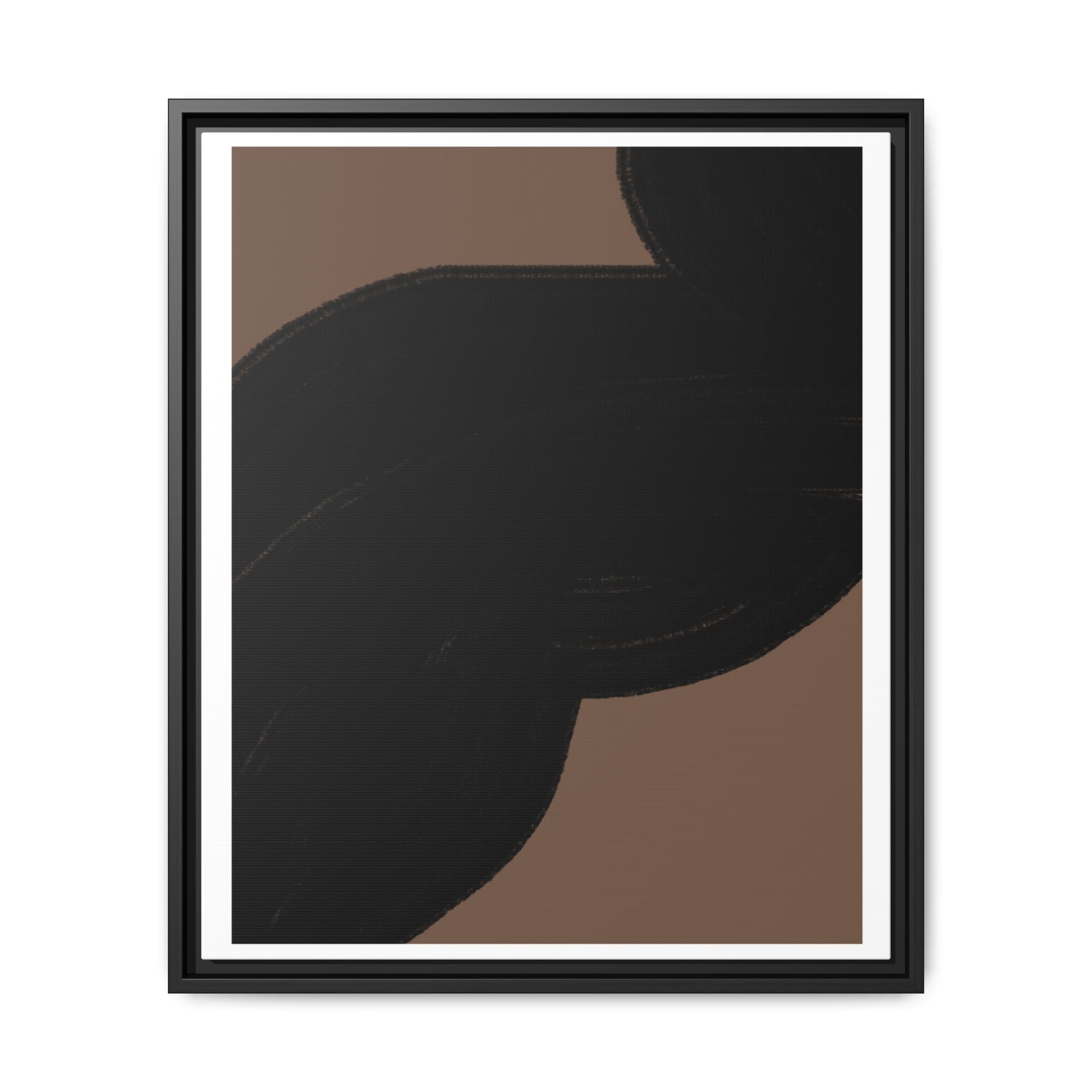 Midnight Drift Curves - Framed