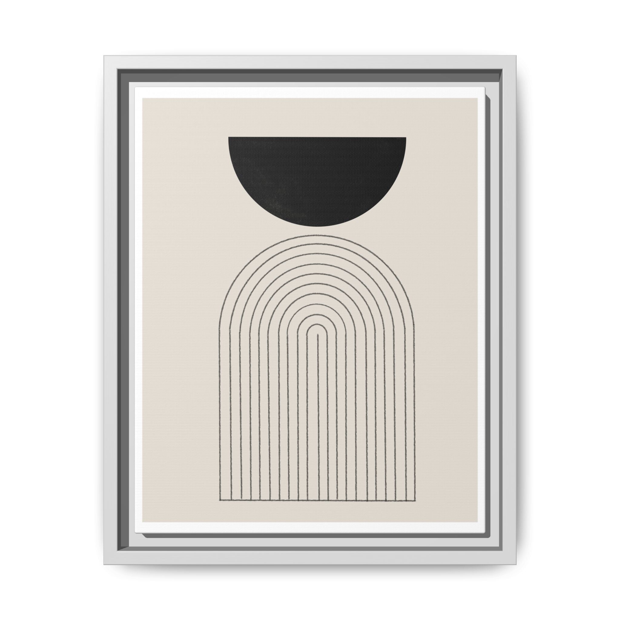 Midnight Portal Lines - Framed