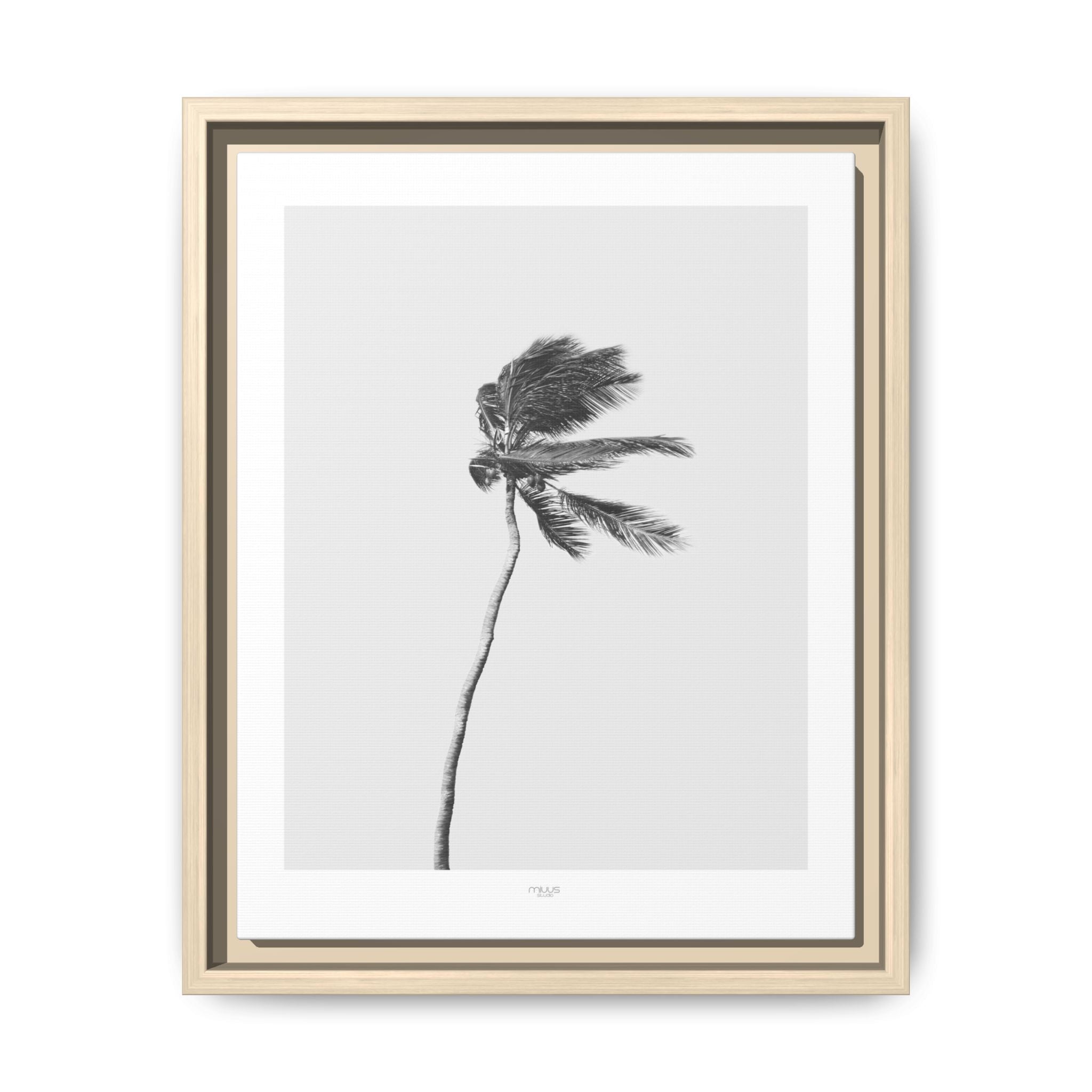 Coastal Silence Sway - Framed