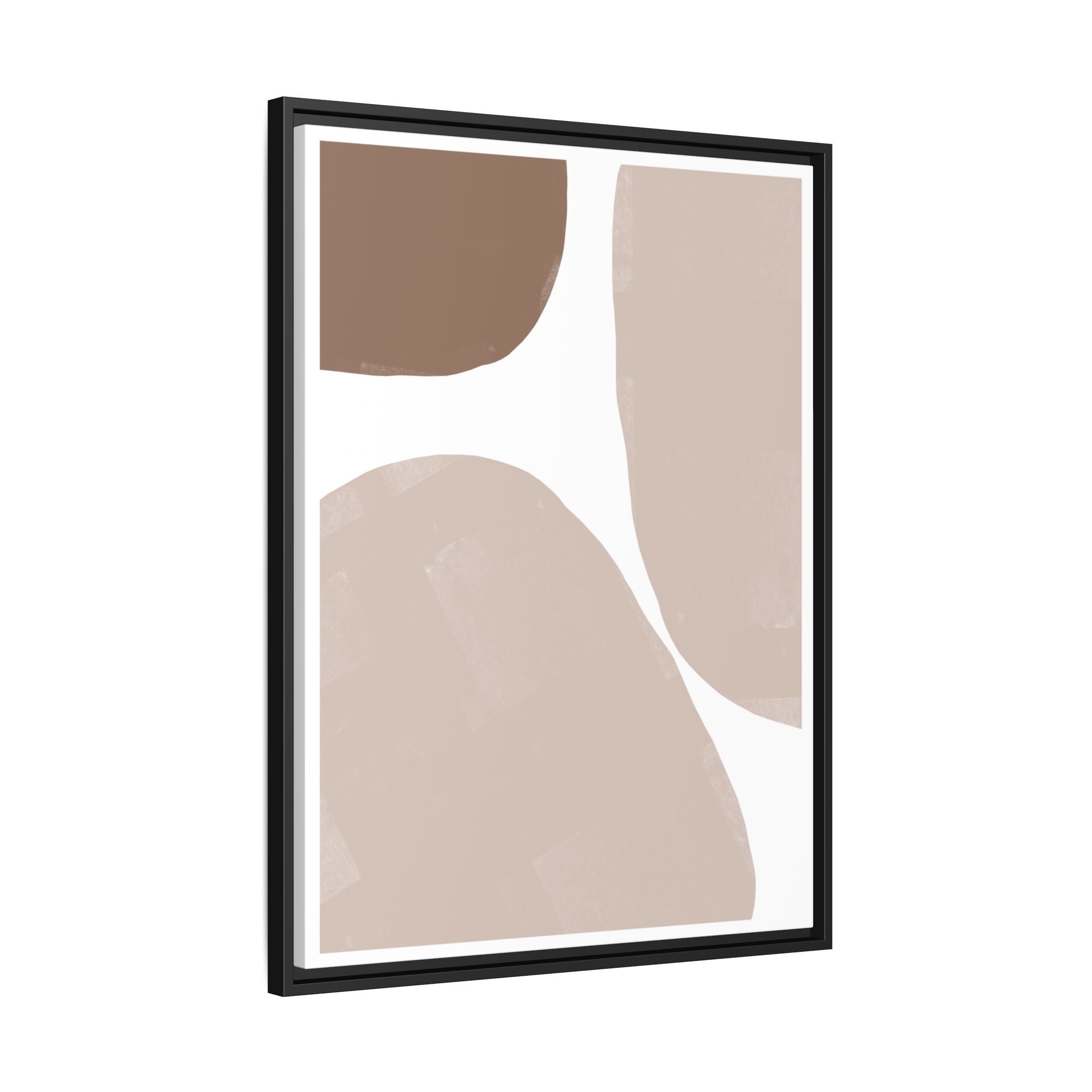 Muted Clay Horizons - Framed
