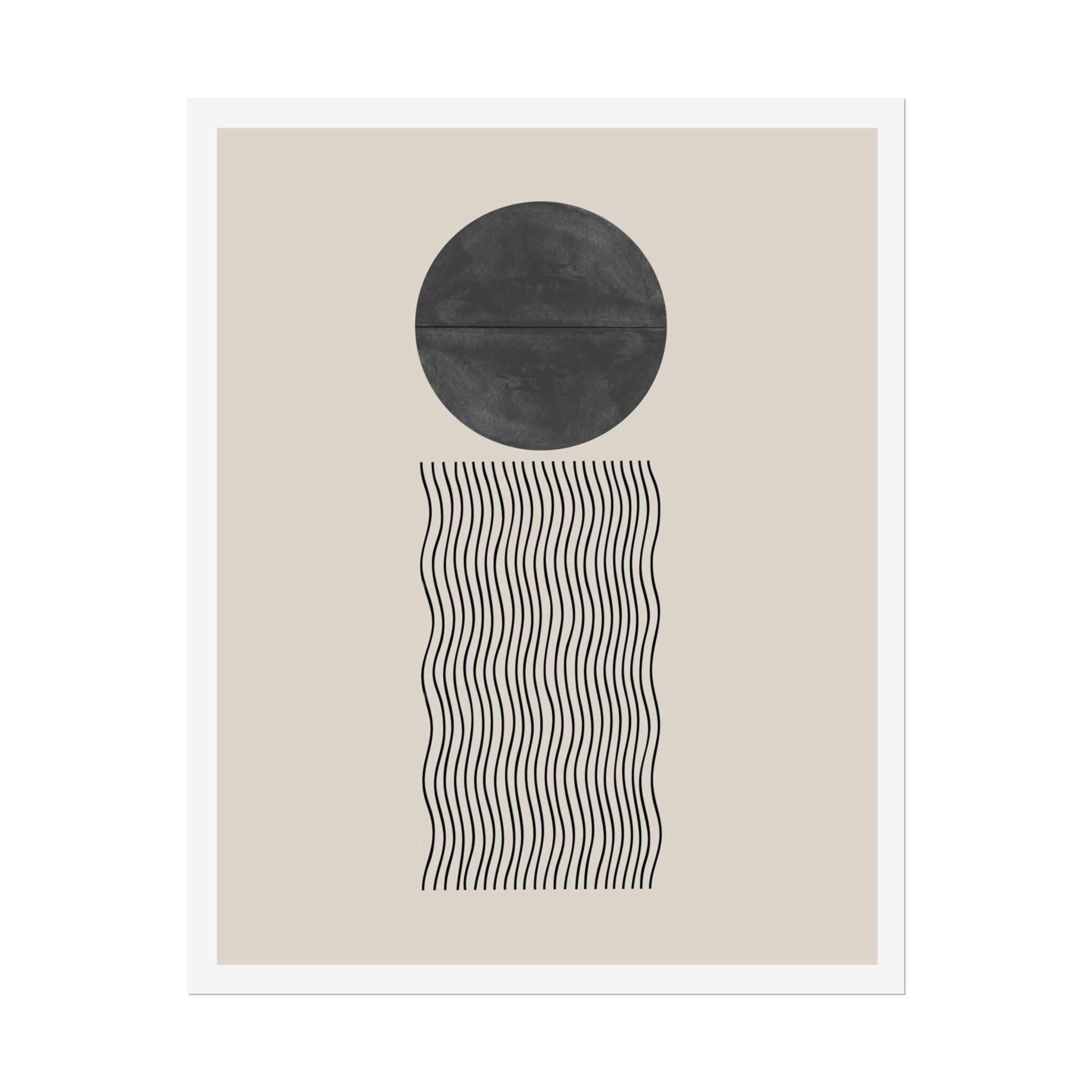 Celestial Wave Alignment - Poster