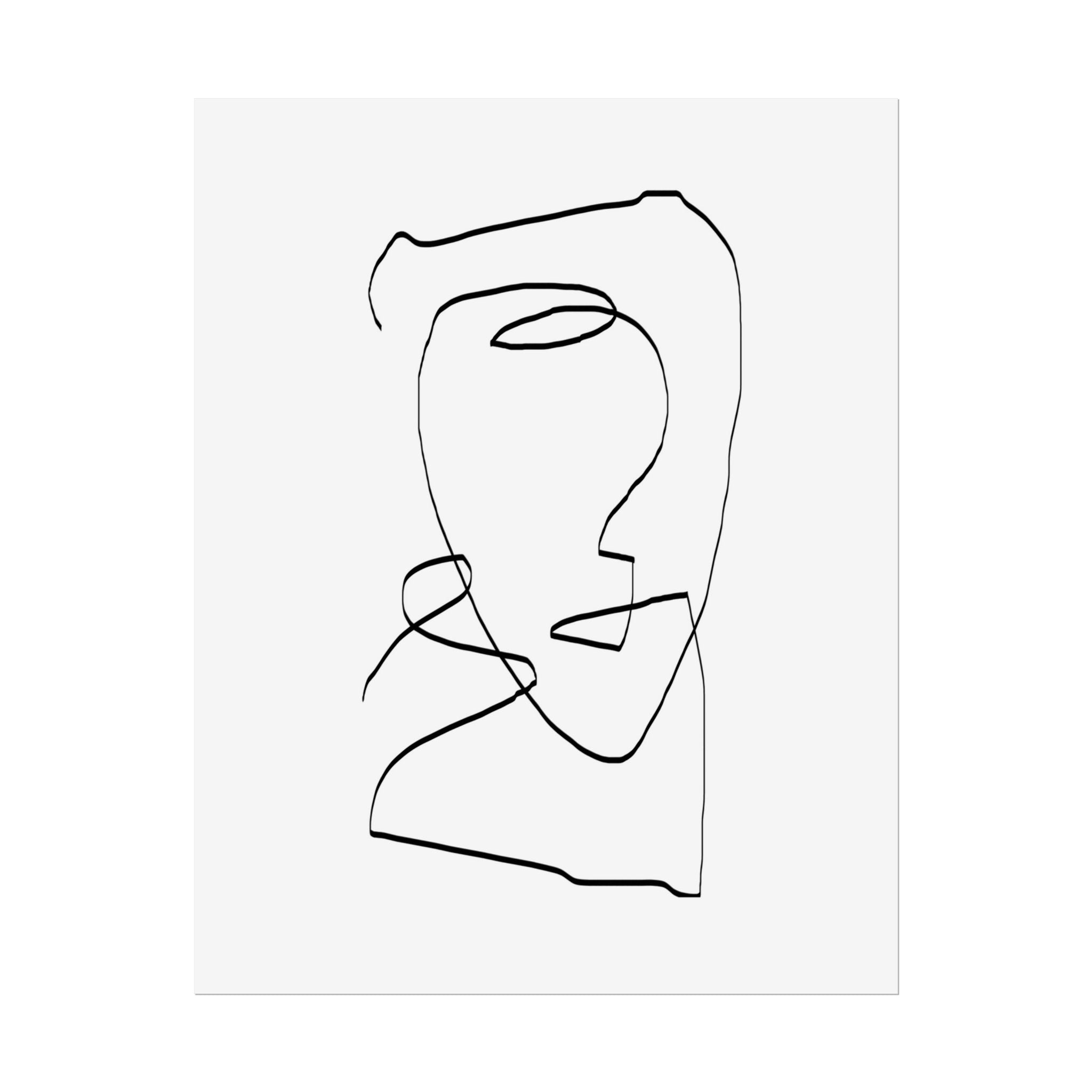 Silent Contour Reverie - Poster