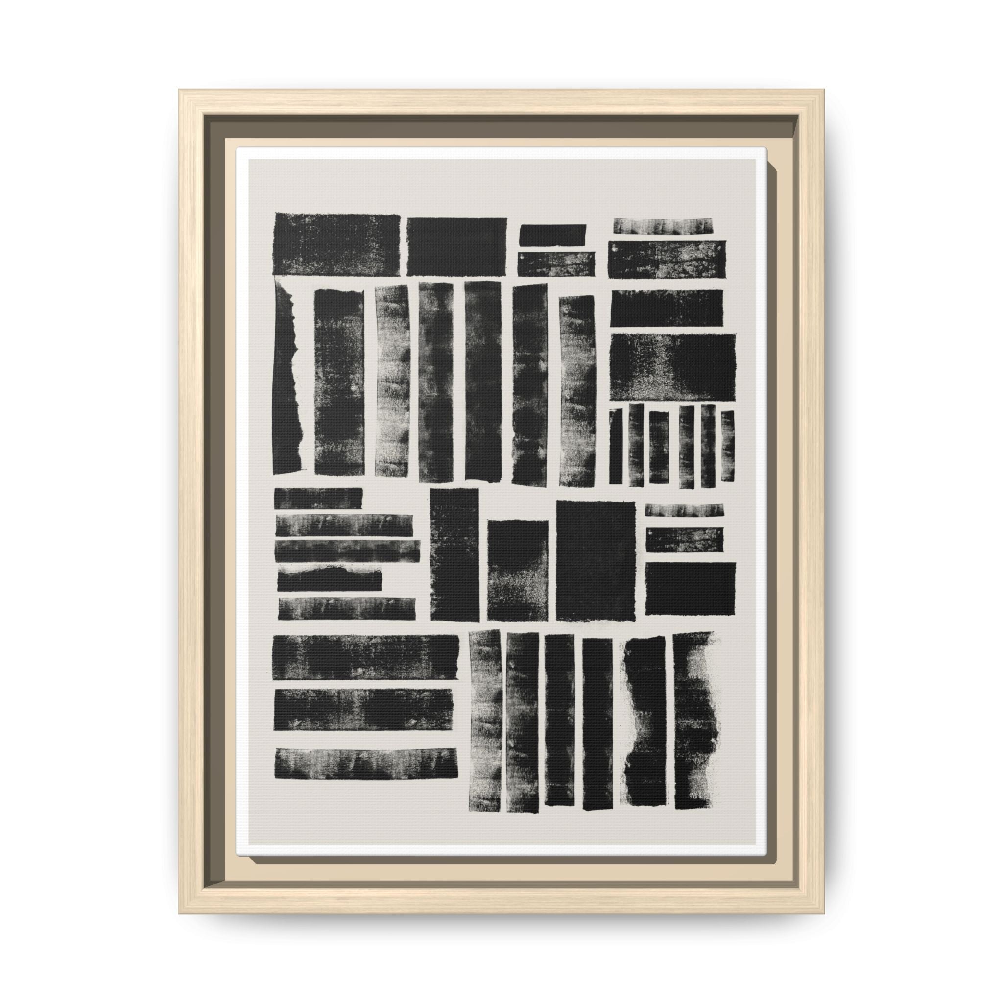 Midnight Rhythm Panels - Framed