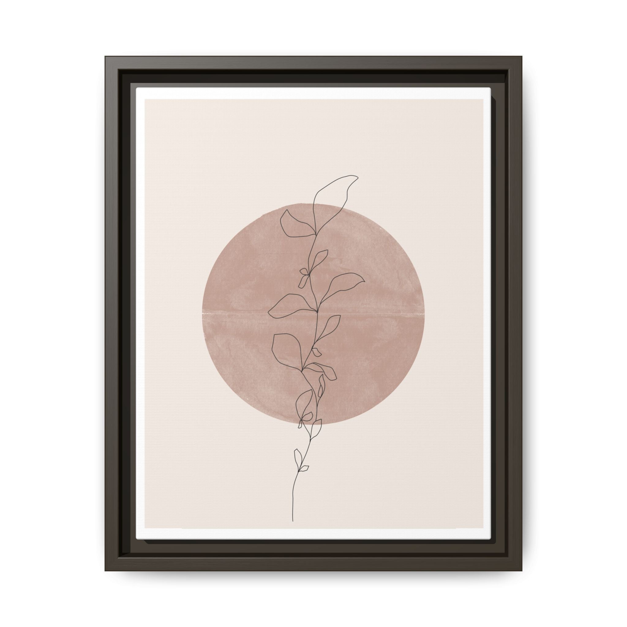 Blush Moonvine Quietude - Framed