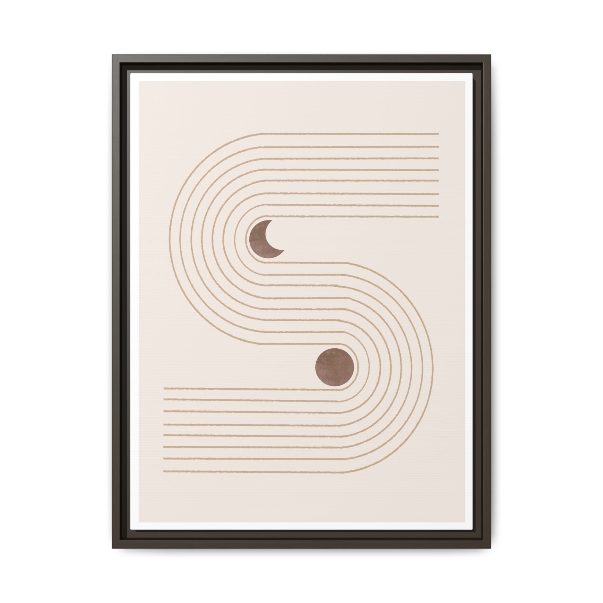 Desert Orbit Passage - Framed