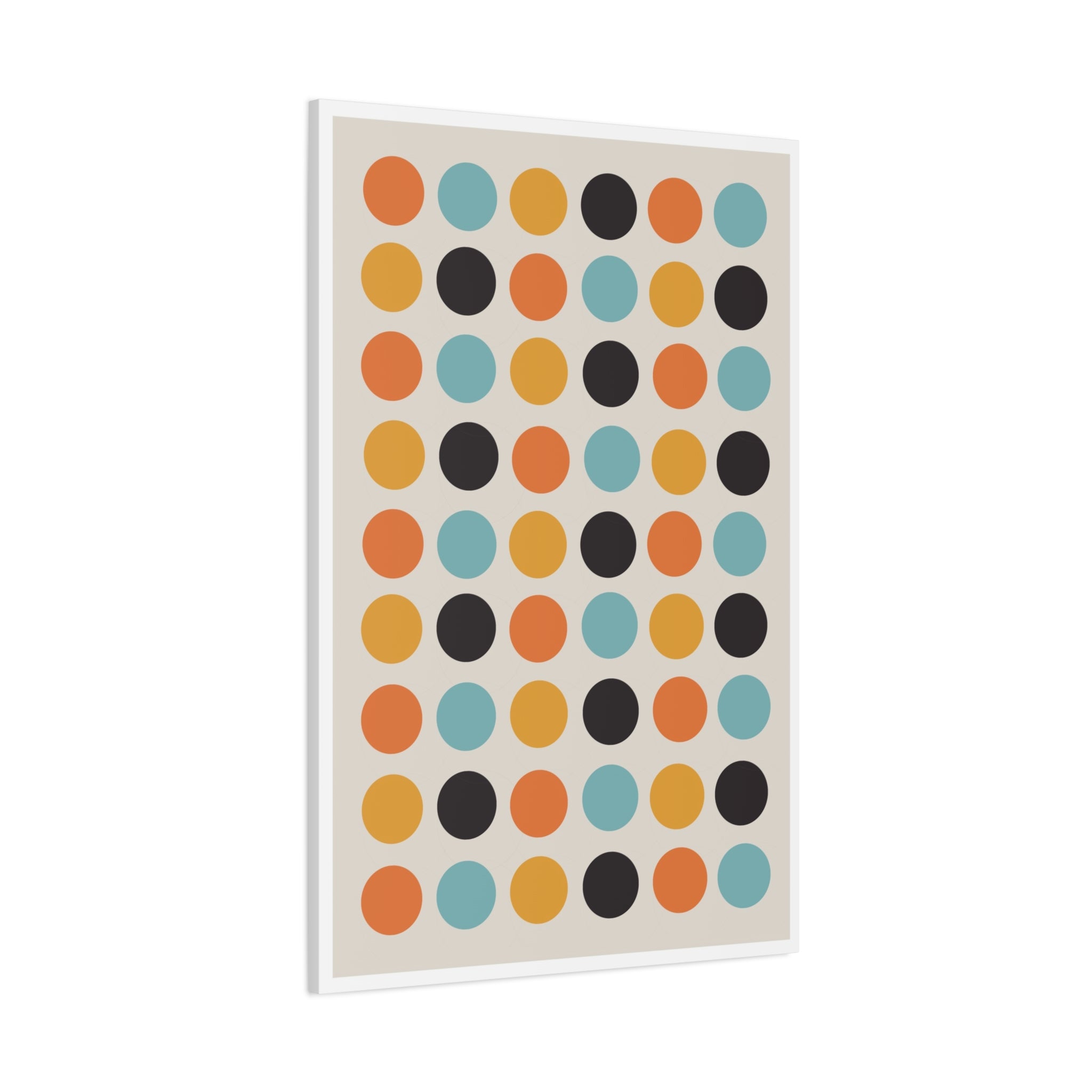 Retro Carnival Rhythm - Canvas