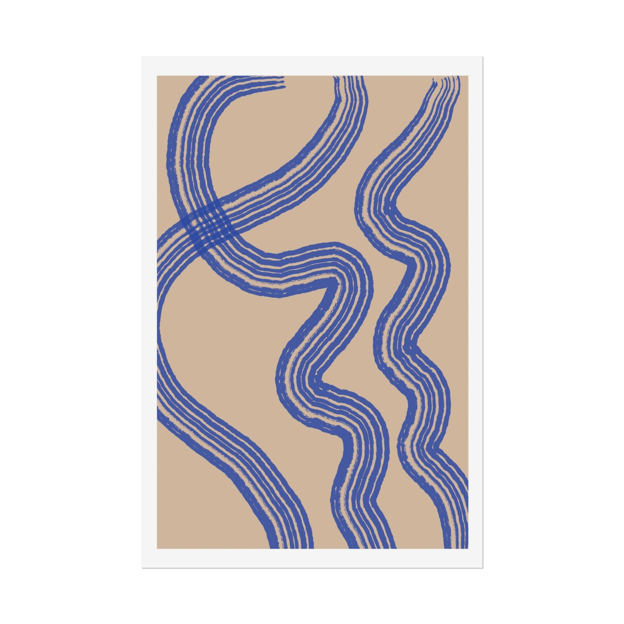 Azure Motion Paths - Poster