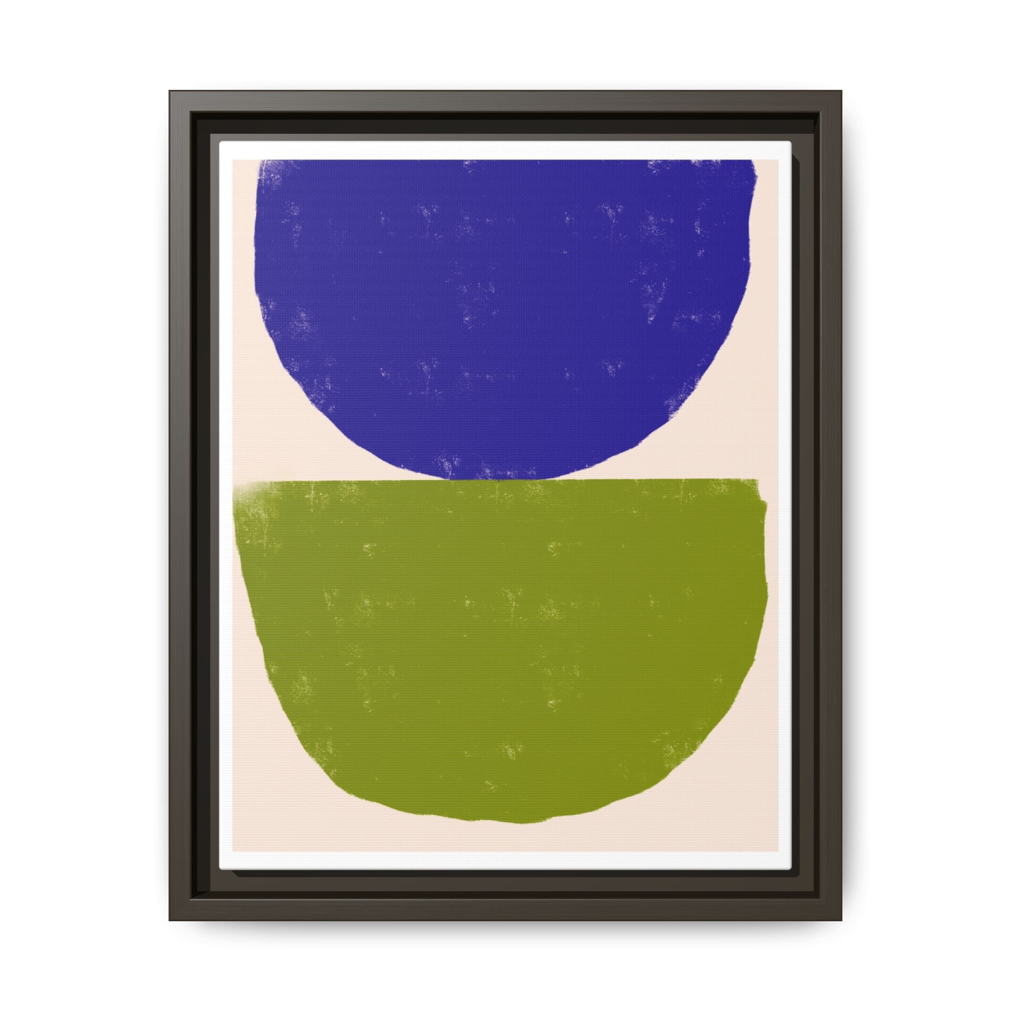 Cobalt Meadow Balance - Framed