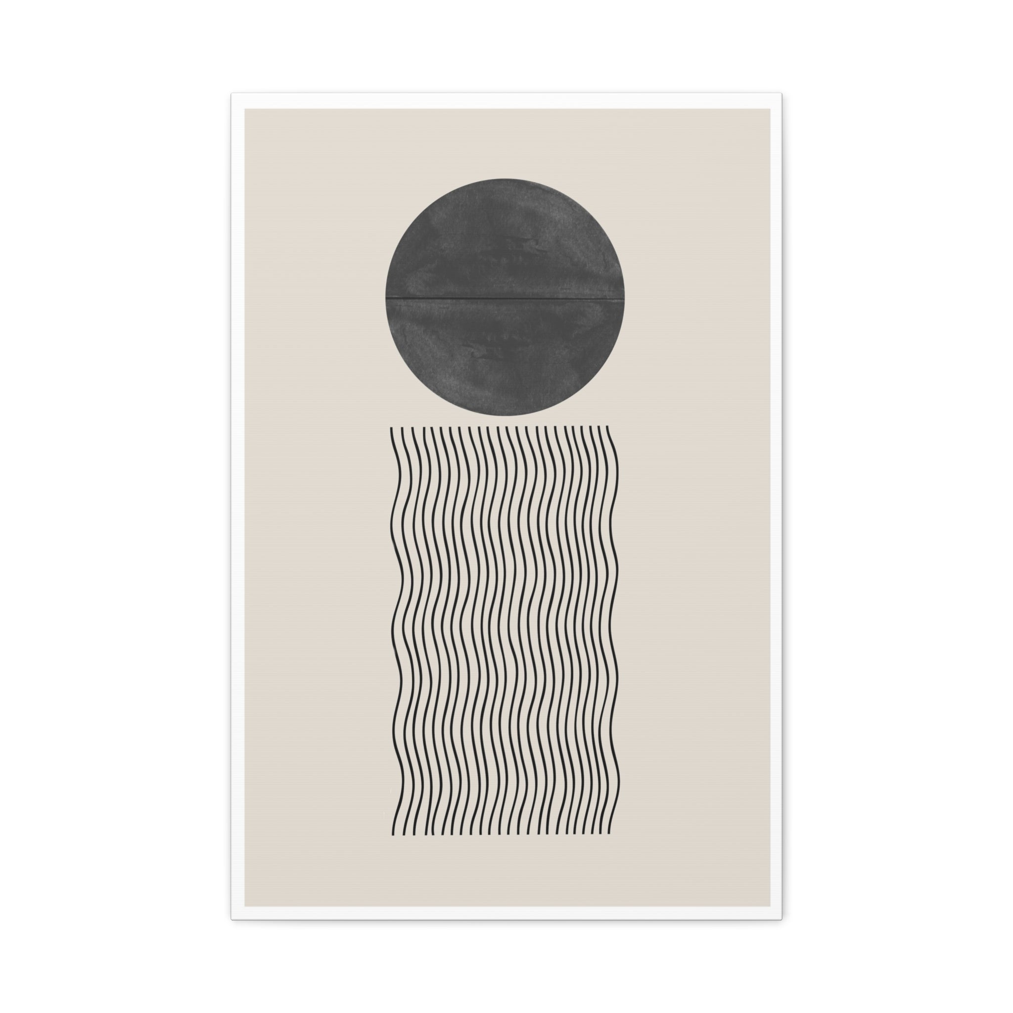 Celestial Wave Alignment - Canvas