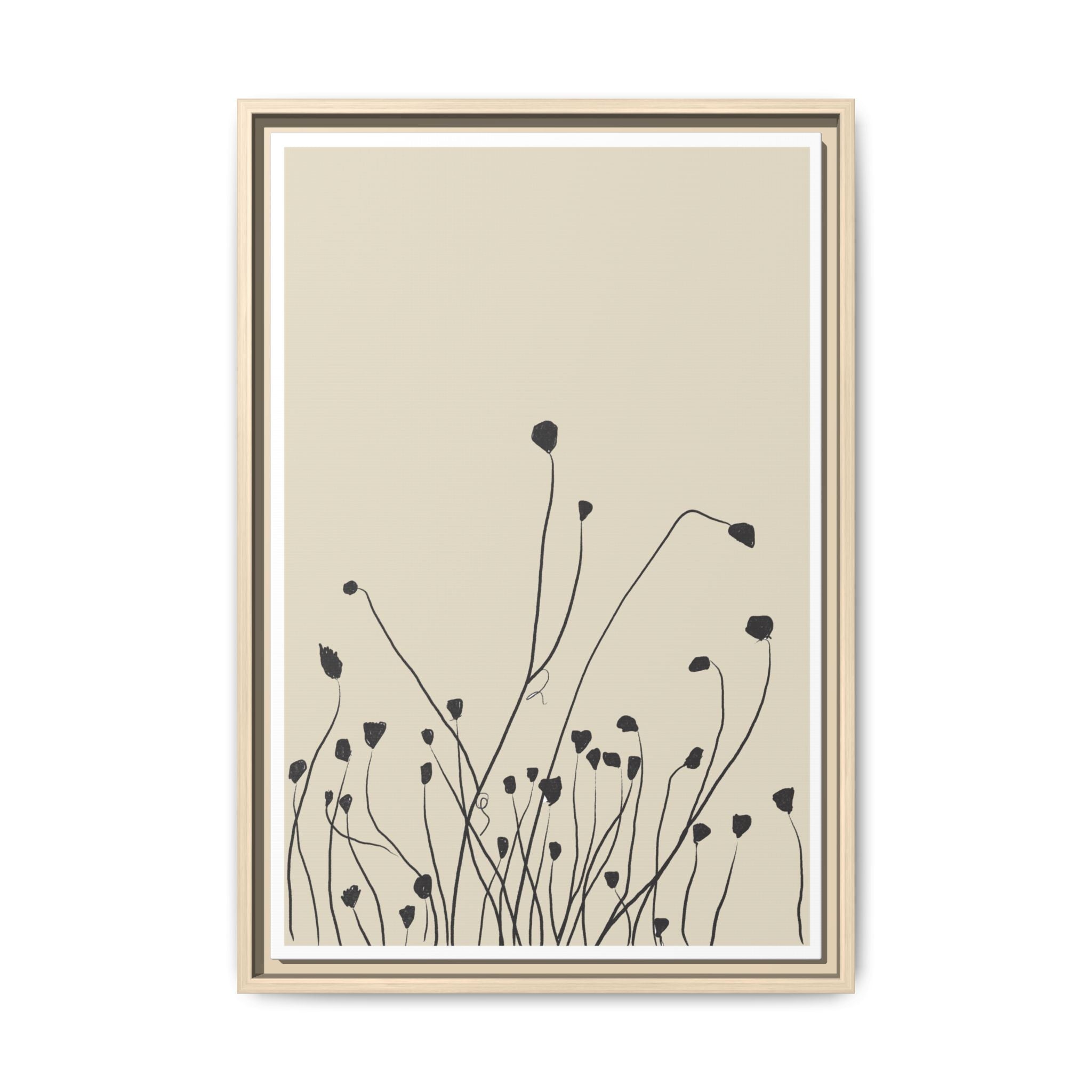 Quiet Stem Reverie - Framed