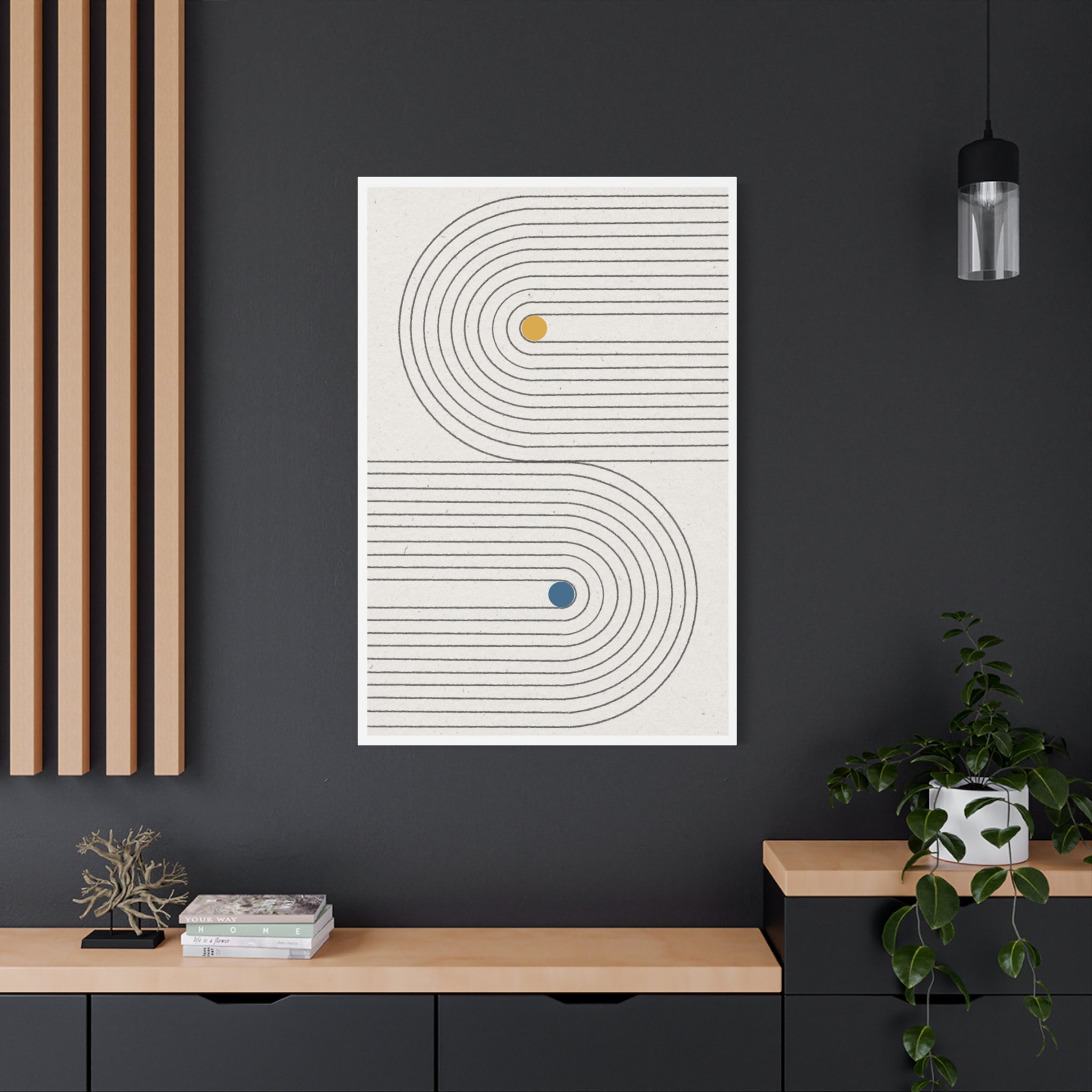 Parallel Horizon Drift - Canvas