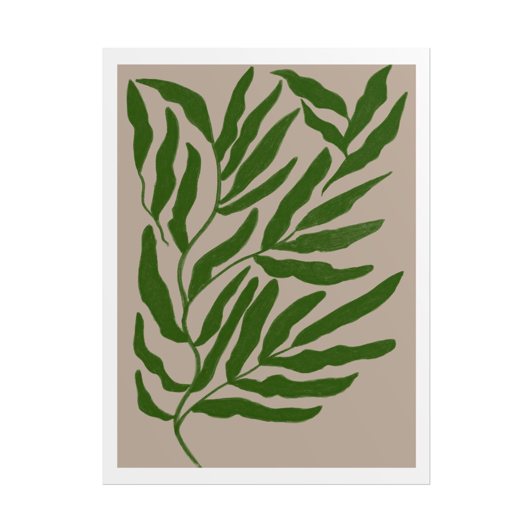 Emerald Canopy Drift - Poster