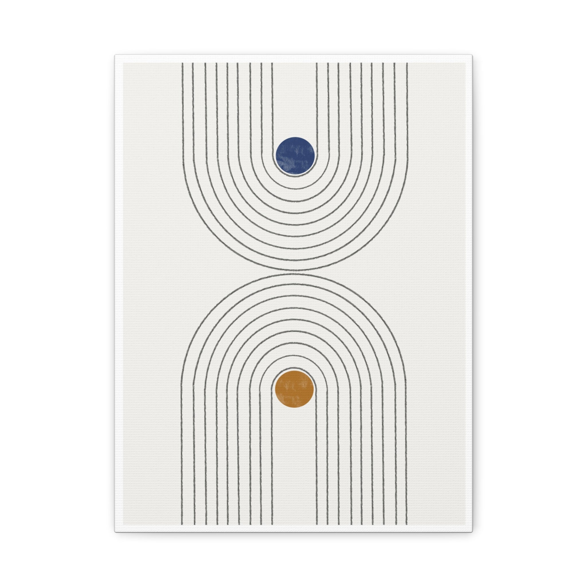 Dual Orbit Rhythm - Canvas