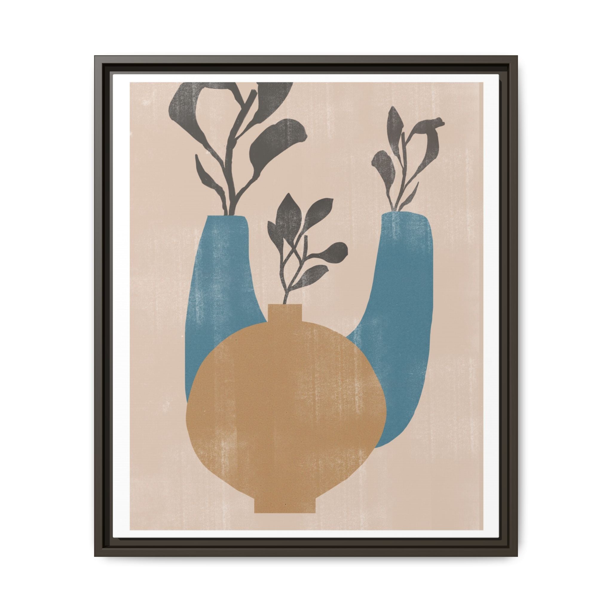 Azure Vessel Harmony - Framed