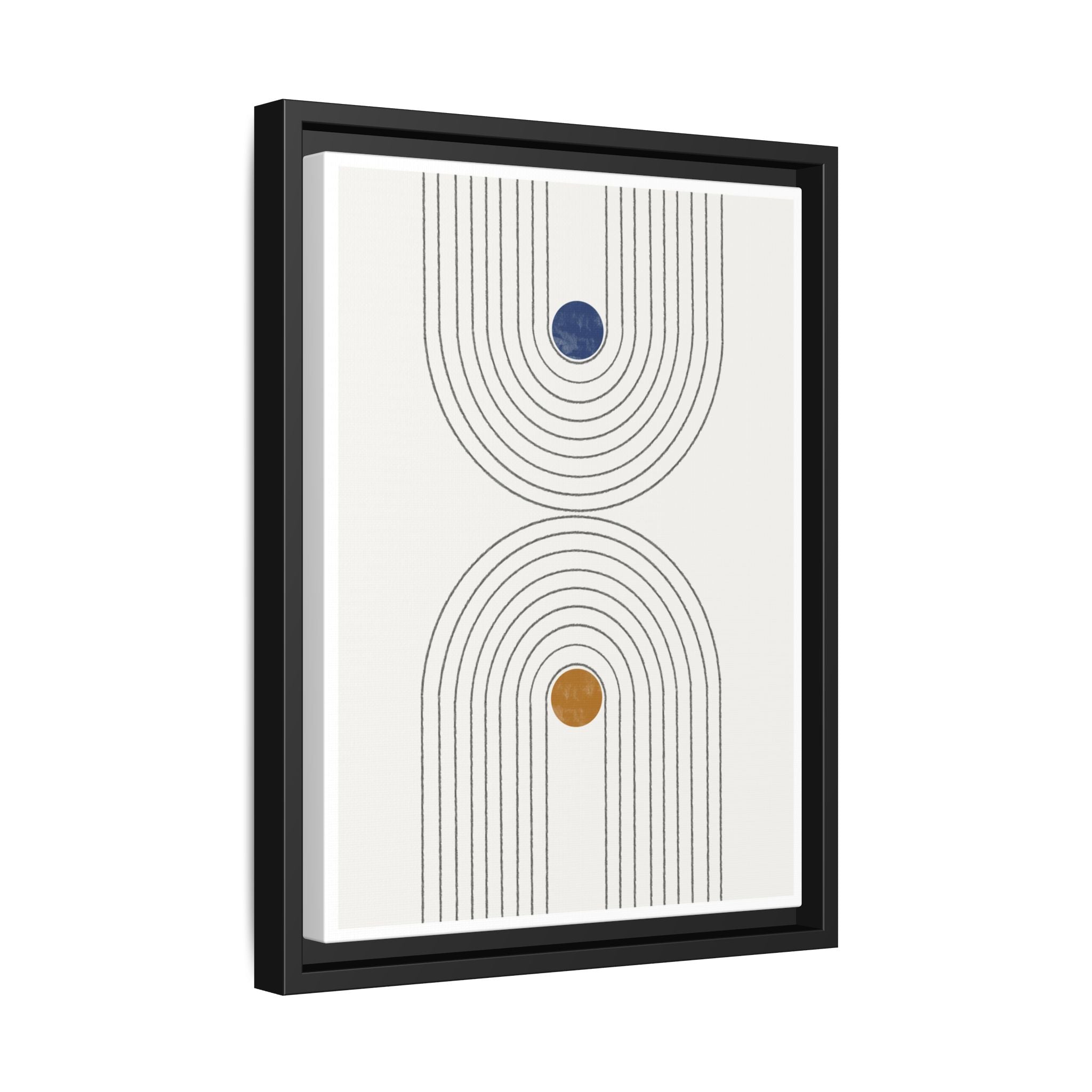 Dual Orbit Rhythm - Framed