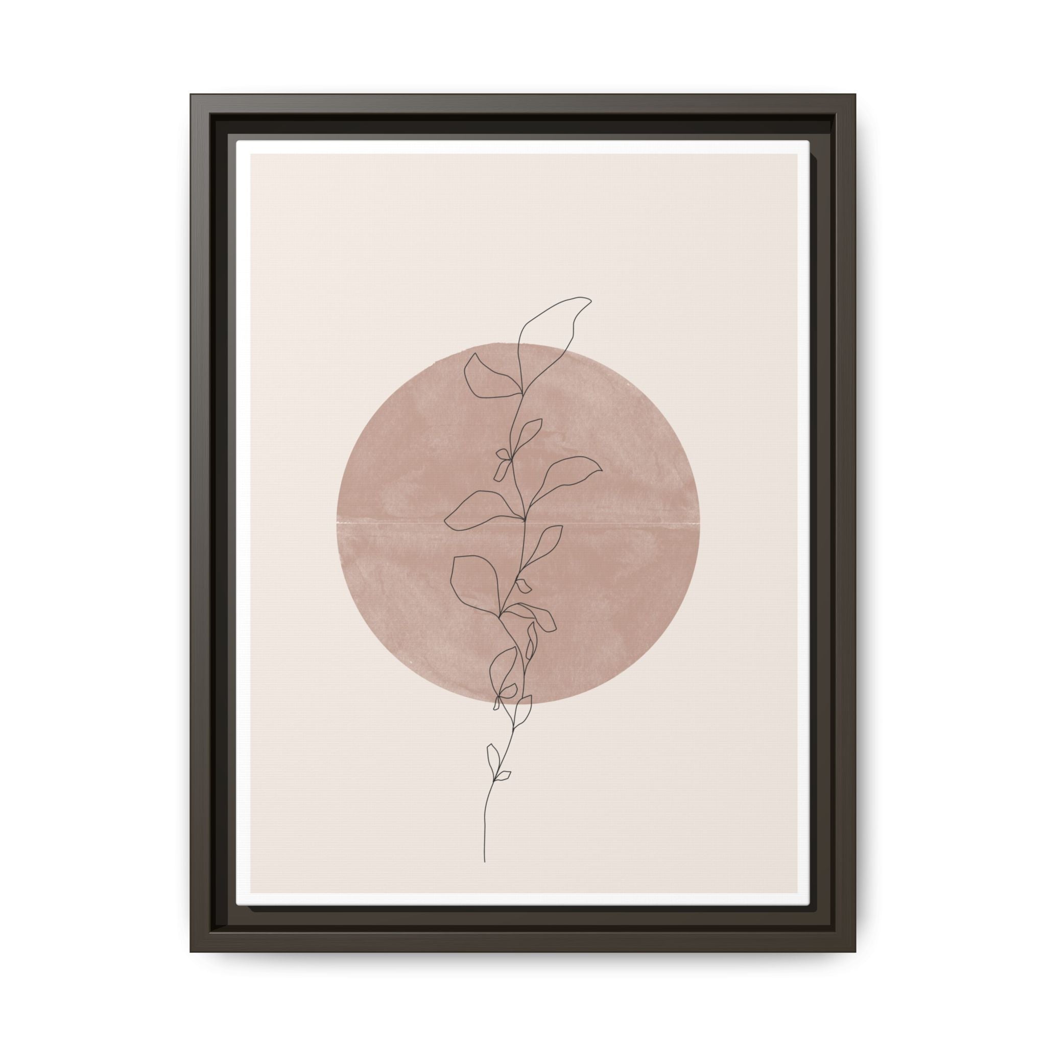 Blush Moonvine Quietude - Framed