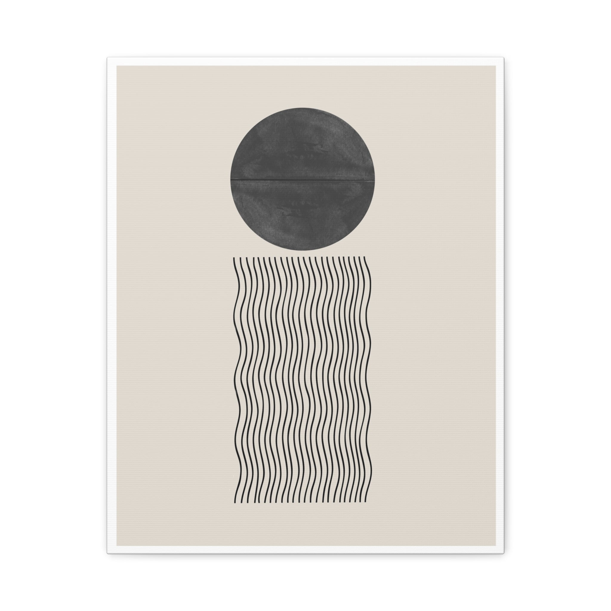 Celestial Wave Alignment - Canvas