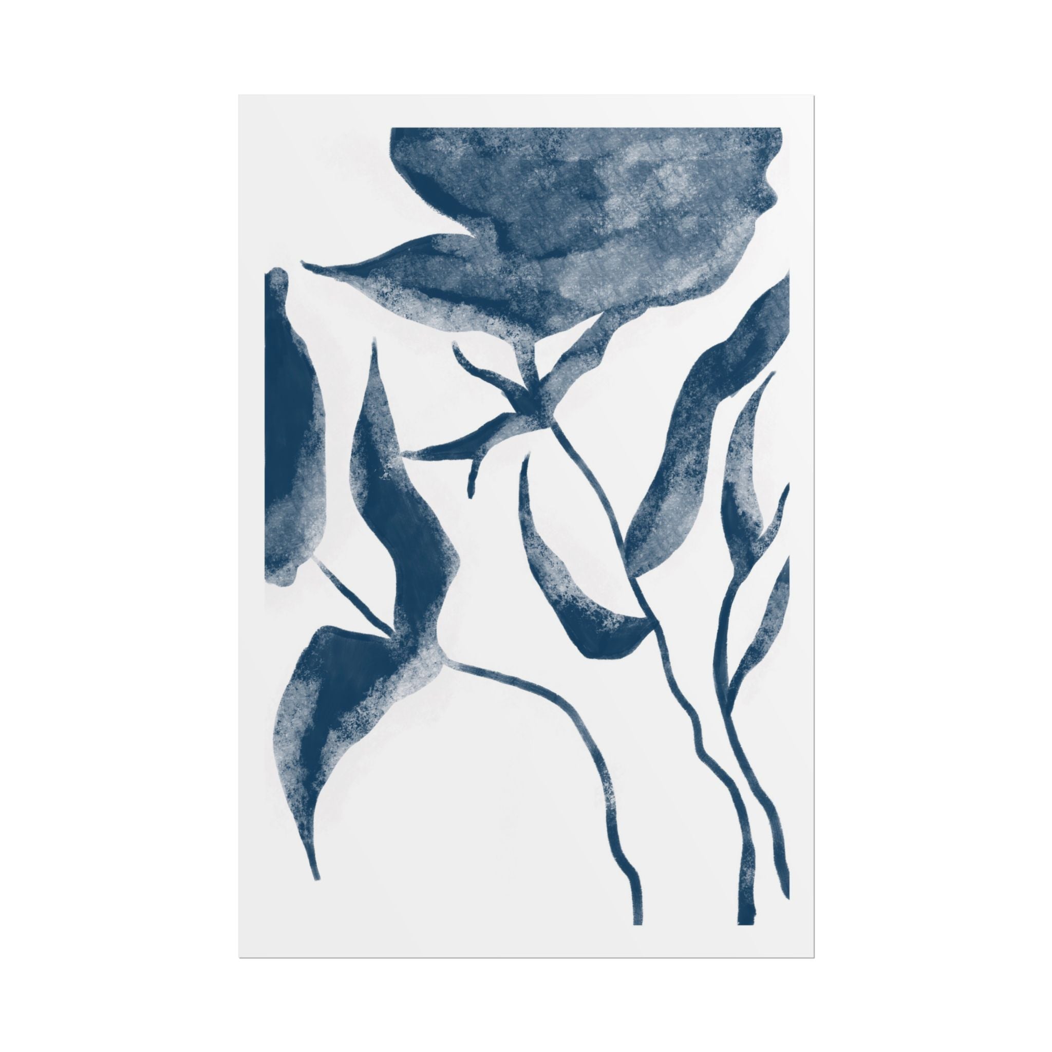 Indigo Bloom Reverie - Poster