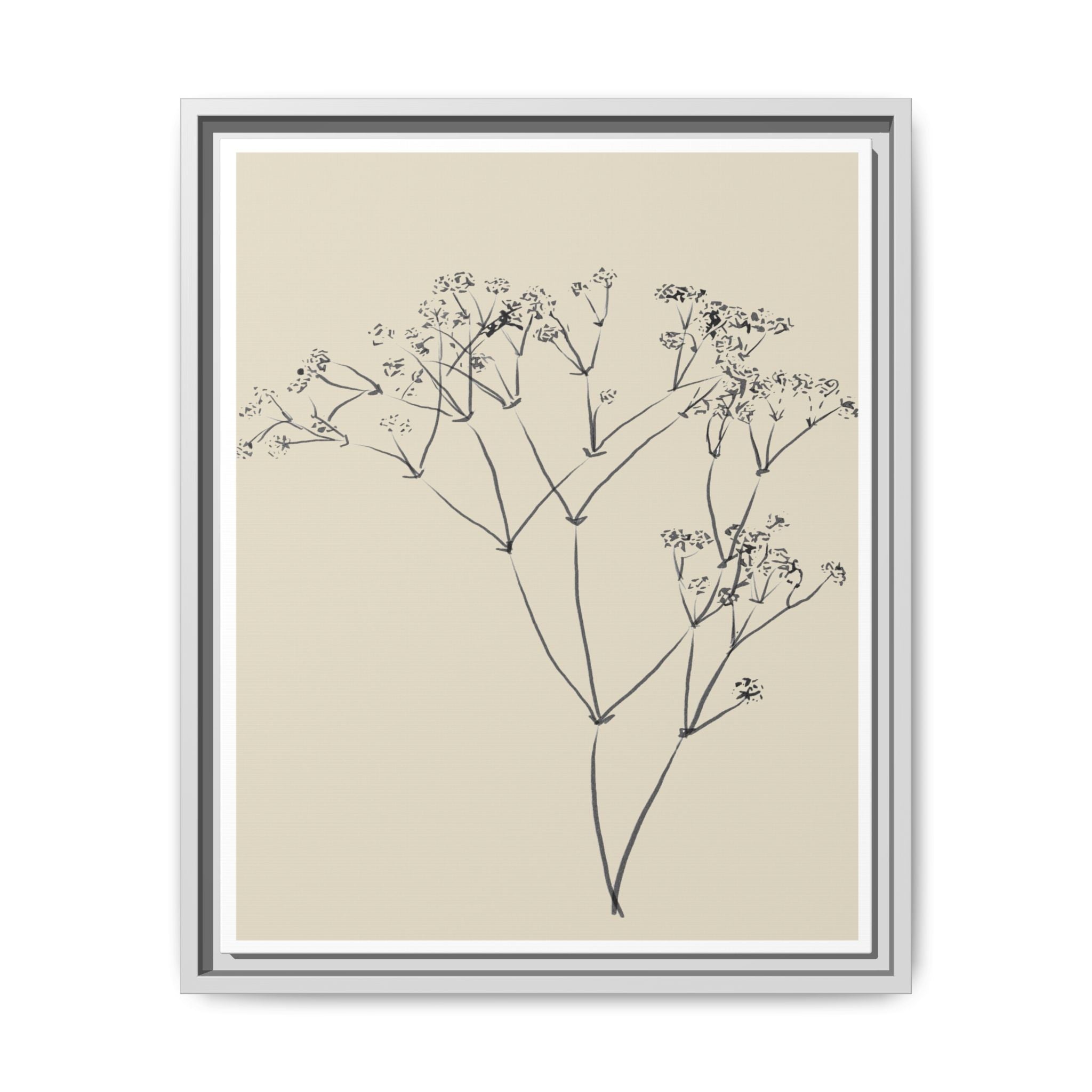 Soft Meadow Stillness - Framed