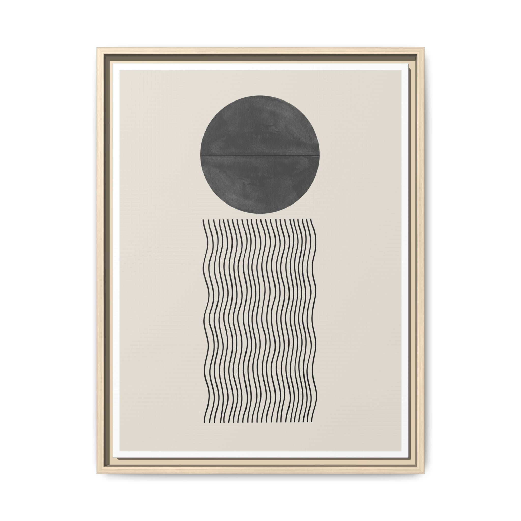 Celestial Wave Alignment - Framed
