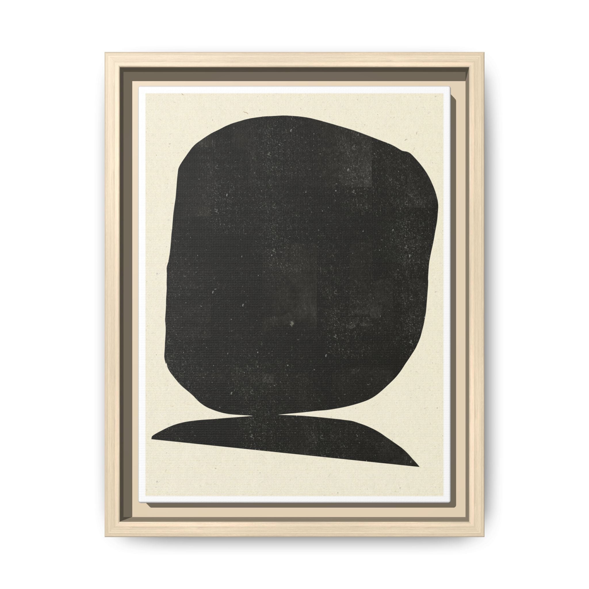 Midnight Monolith Whisper - Framed