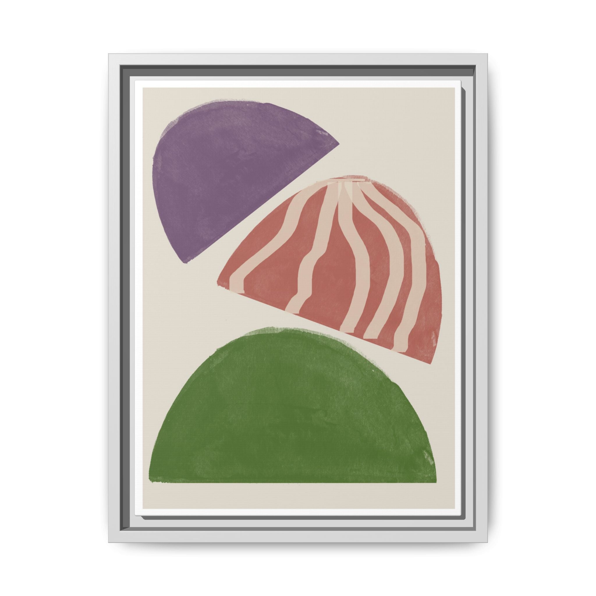 Citrus Meadow Arches - Framed