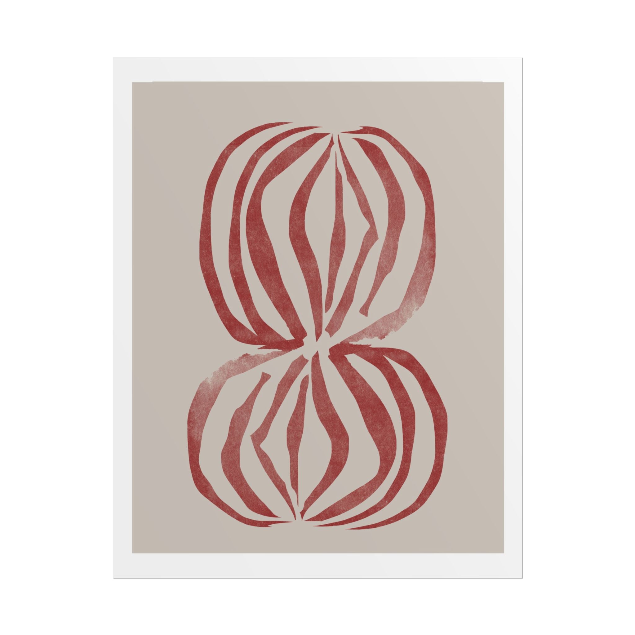 Crimson Petal Echoes - Poster