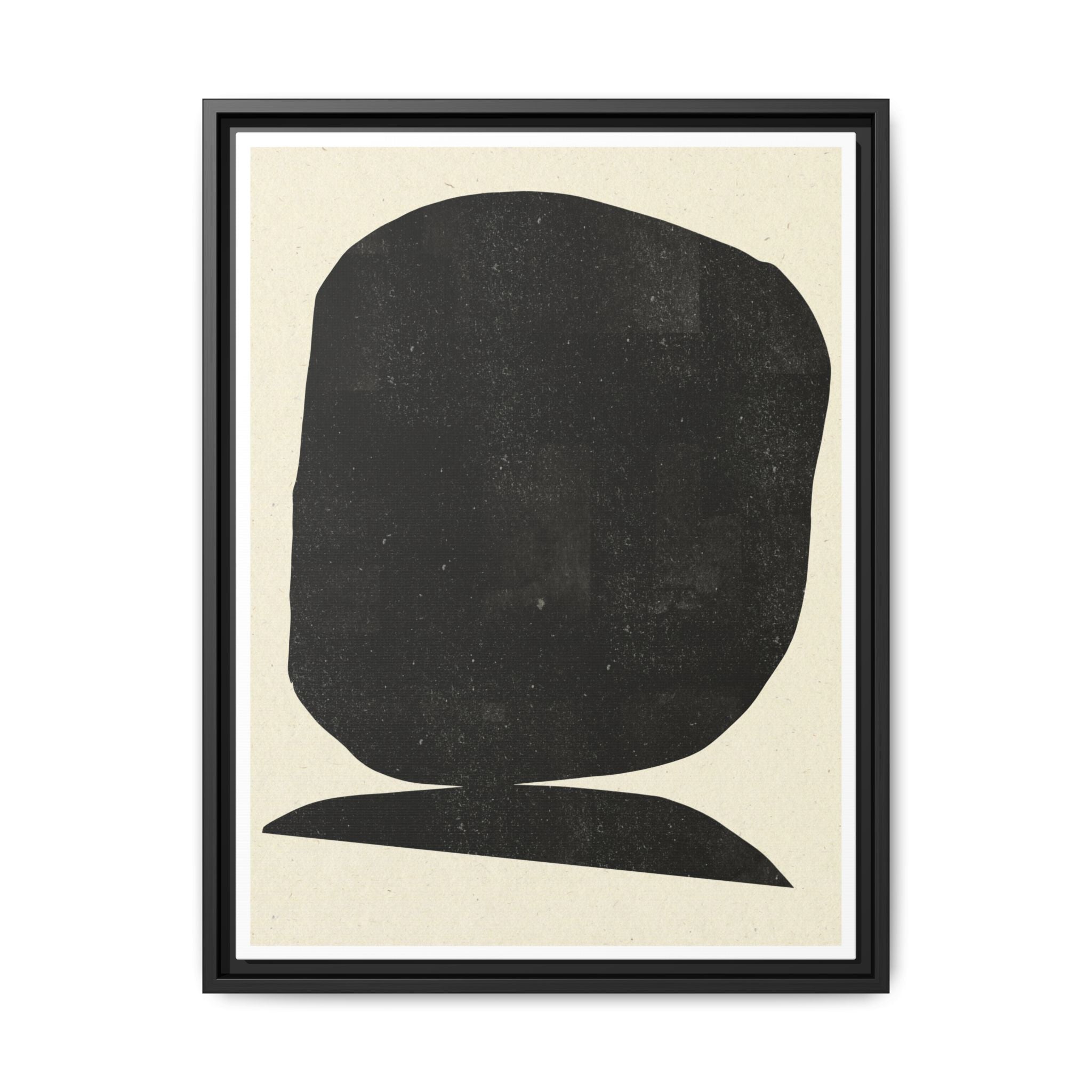 Midnight Monolith Whisper - Framed