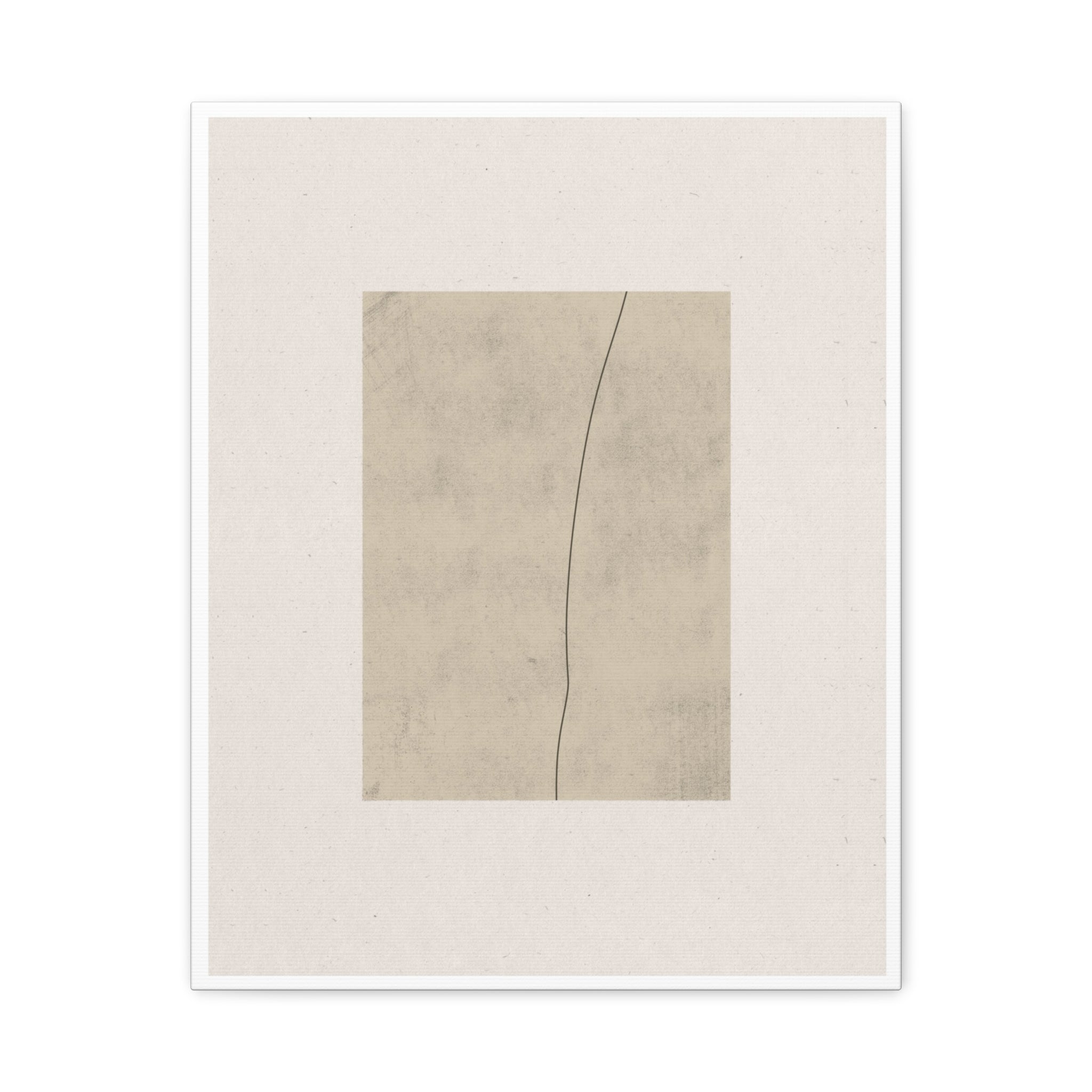Quiet Contour Passage - Canvas