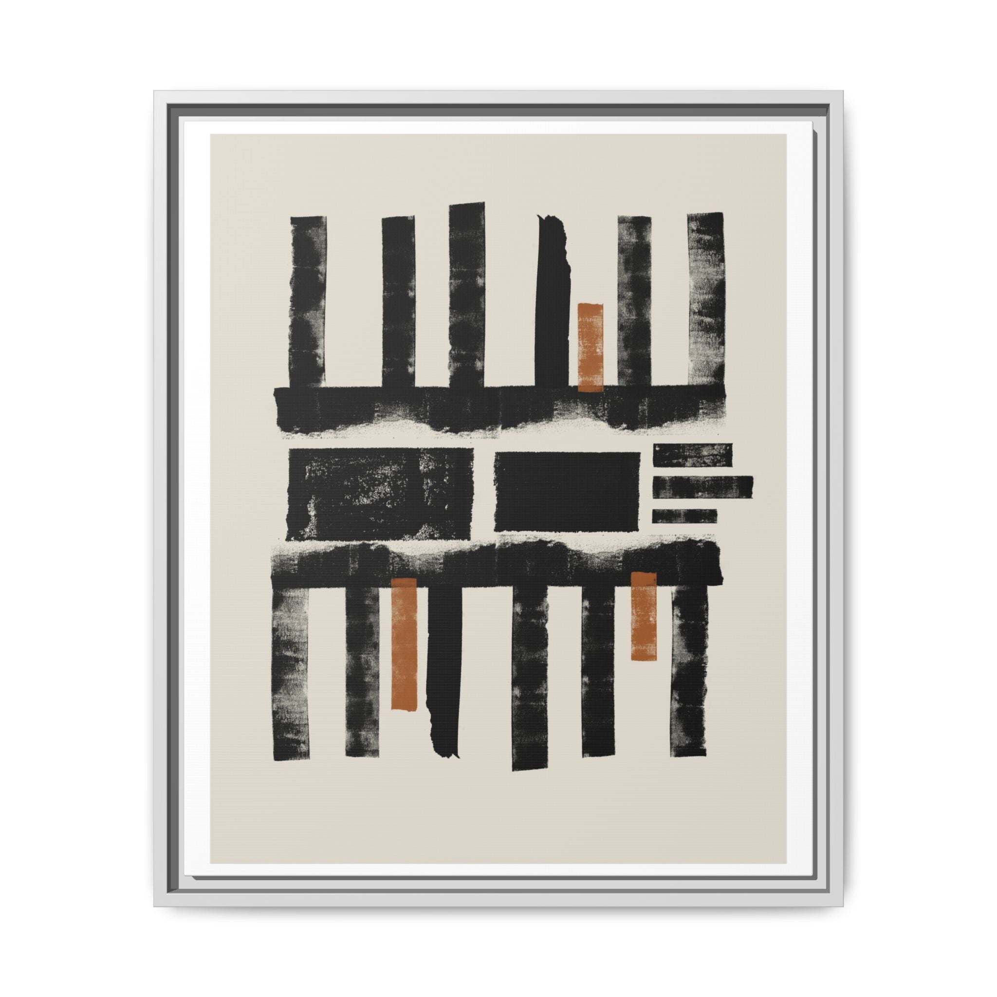 Amber Shadow Alignments - Framed