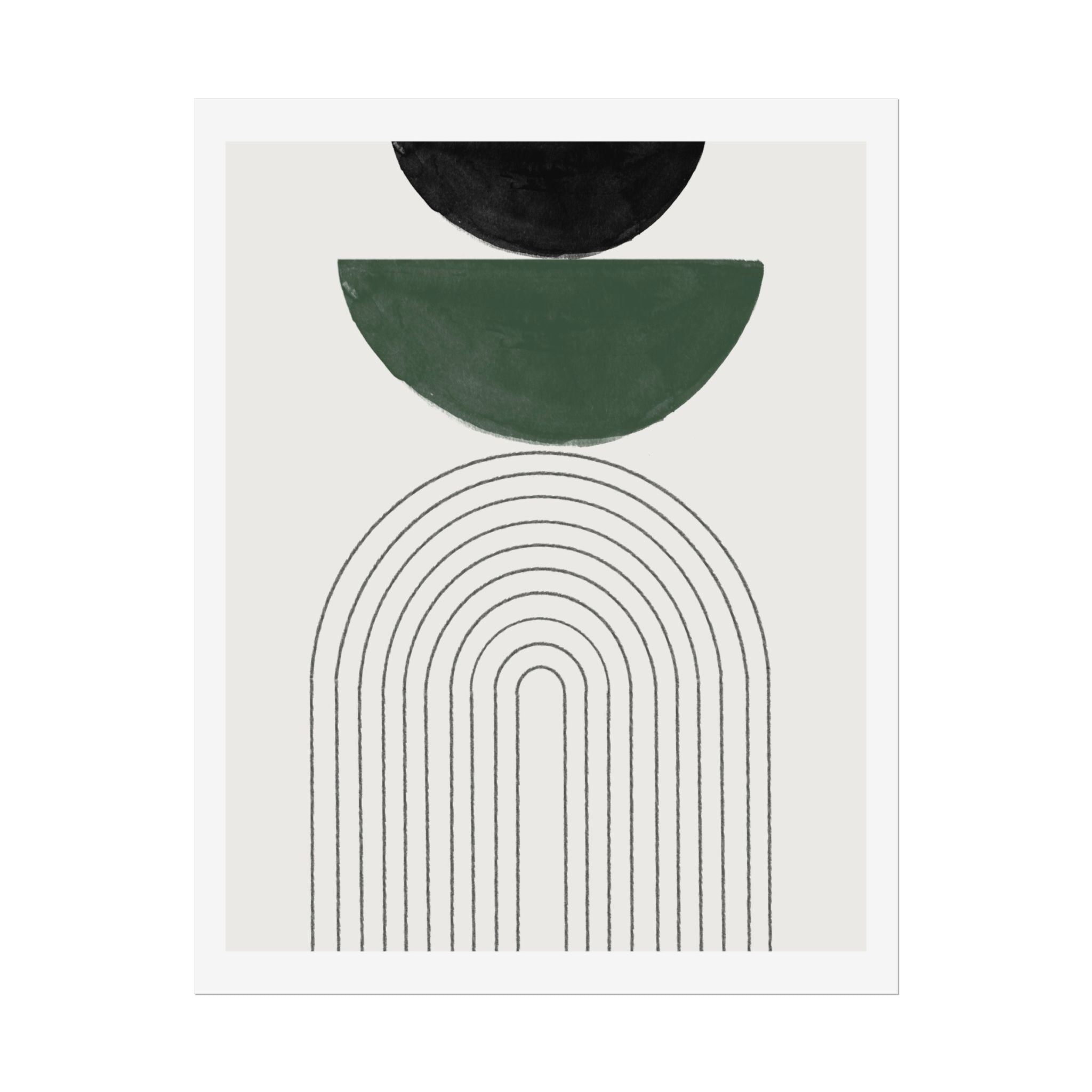 Emerald Arc Horizon - Poster