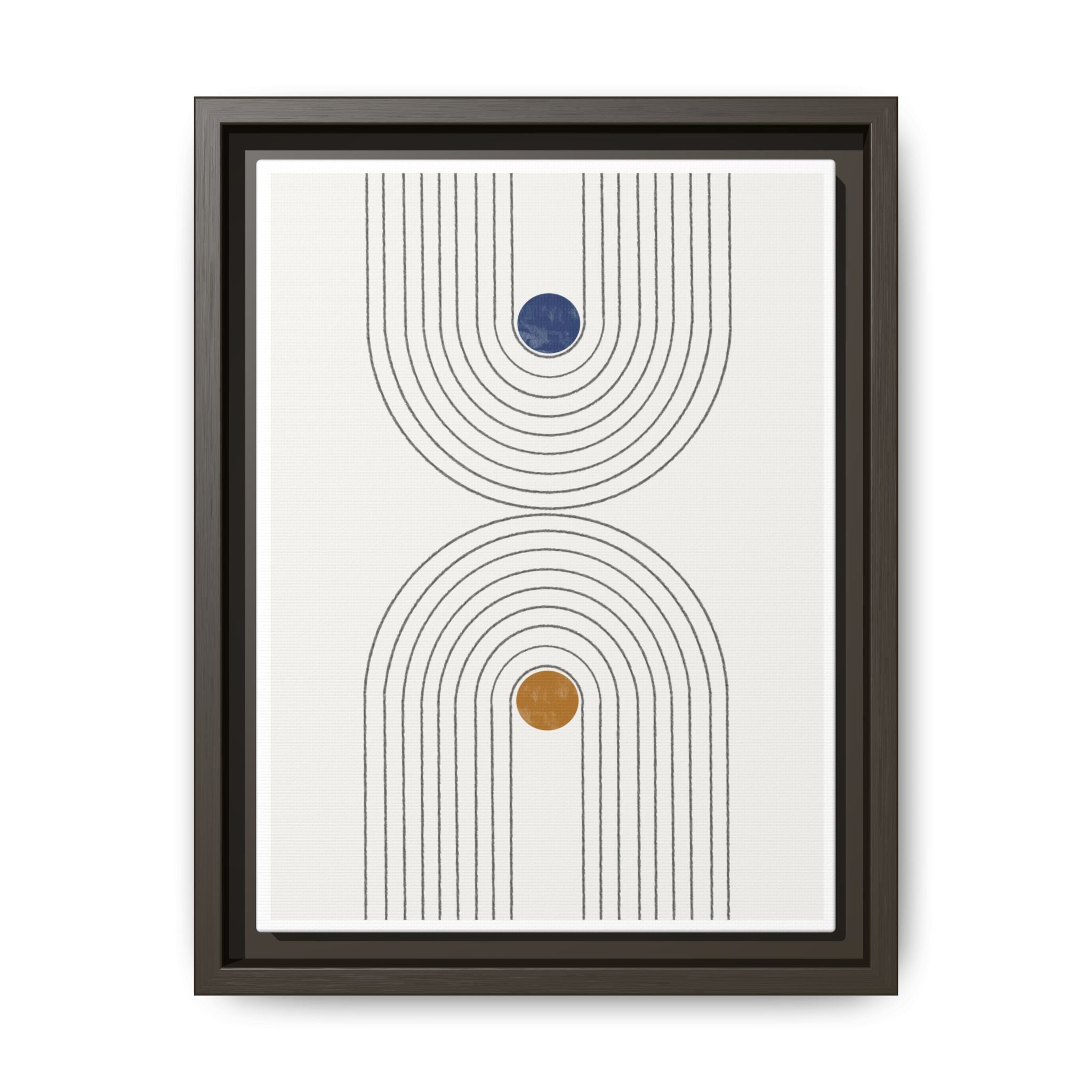 Dual Orbit Rhythm - Framed