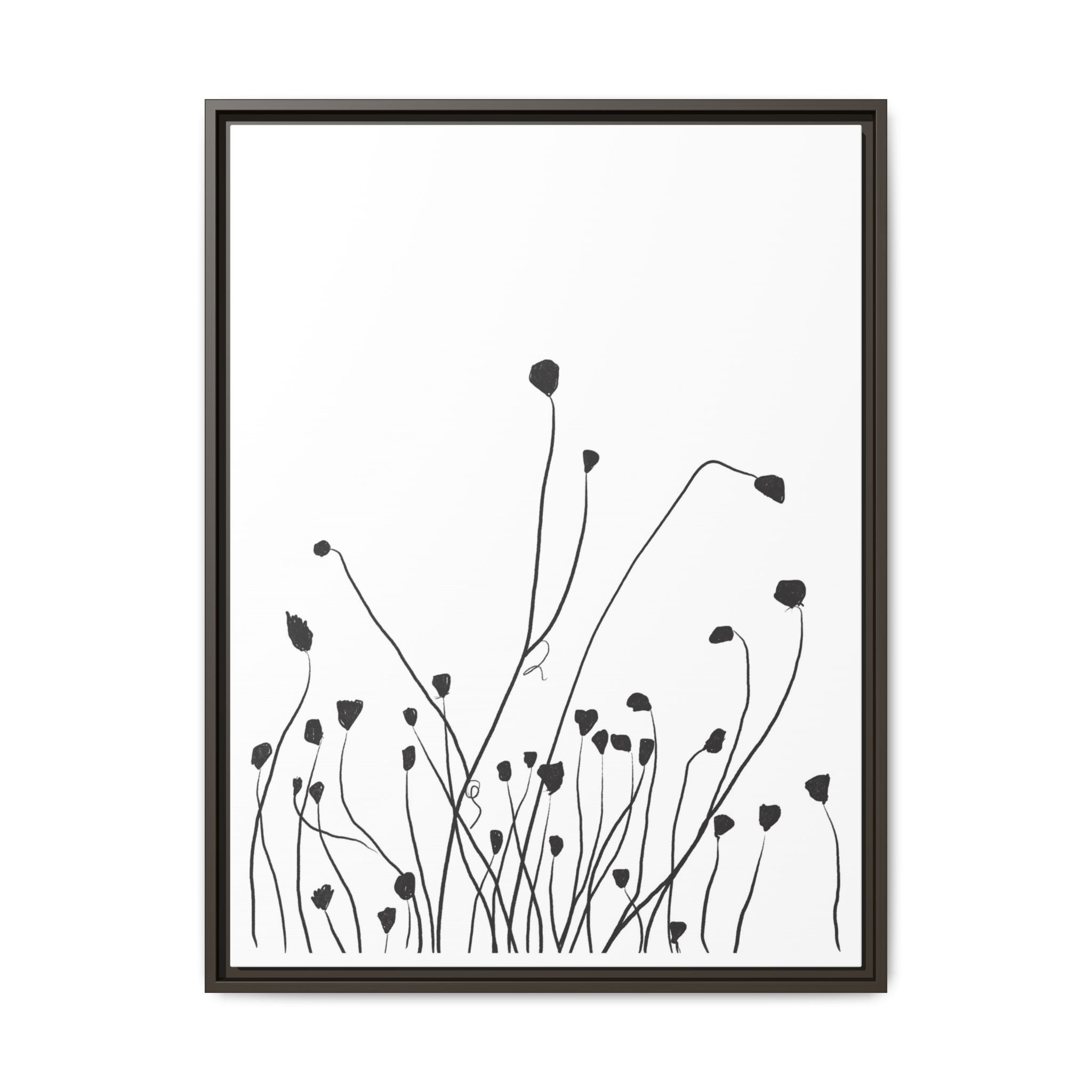 Silent Bloom Horizon - Framed