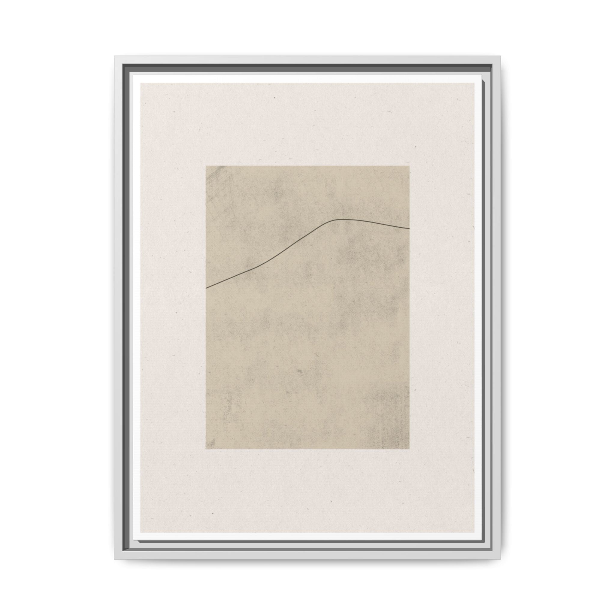 Whispered Horizon Trace - Framed