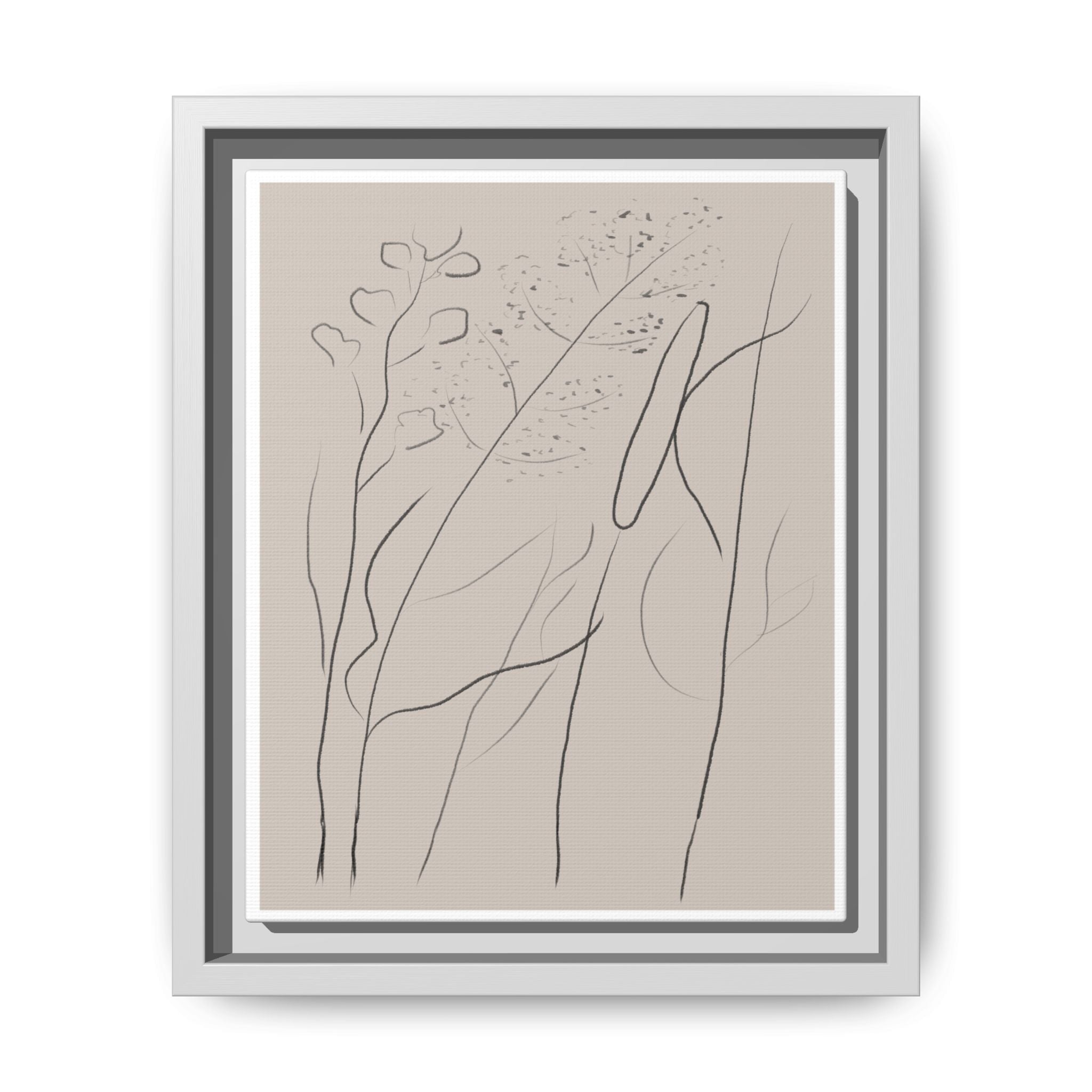 Quiet Woodland Traces - Framed