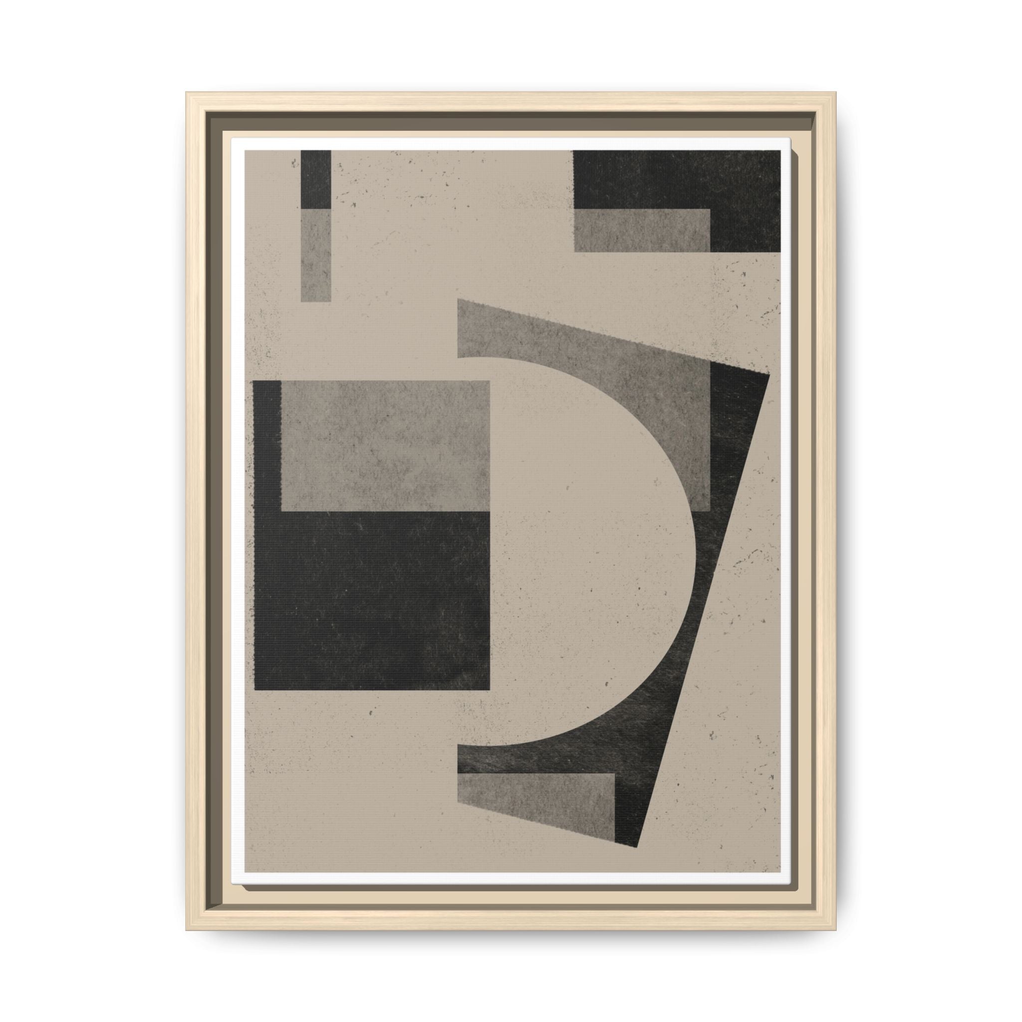 Obsidian Balance Study - Framed