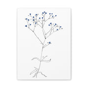 Blue Meadow Whisper - Canvas