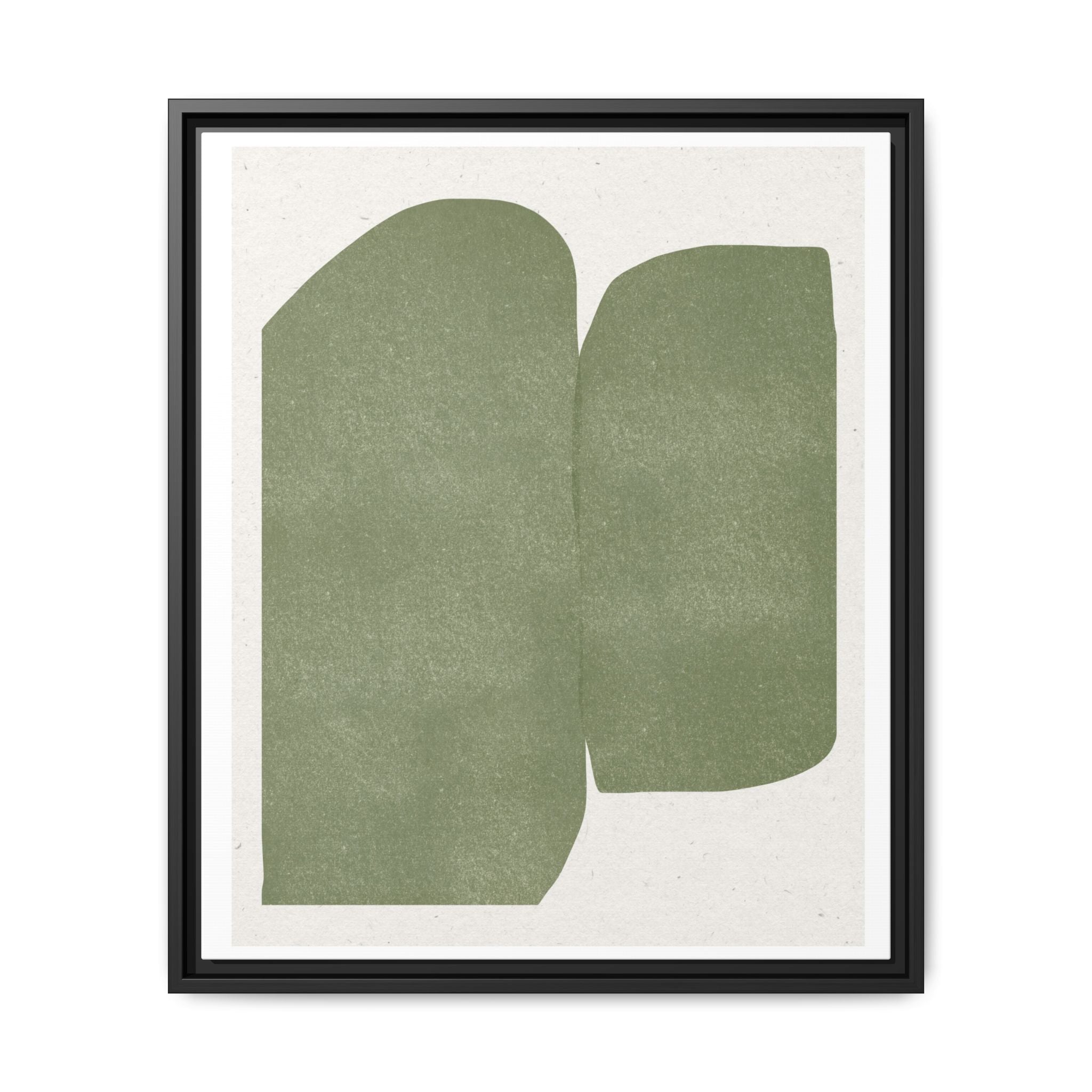 Sage Monolith Whisper - Framed