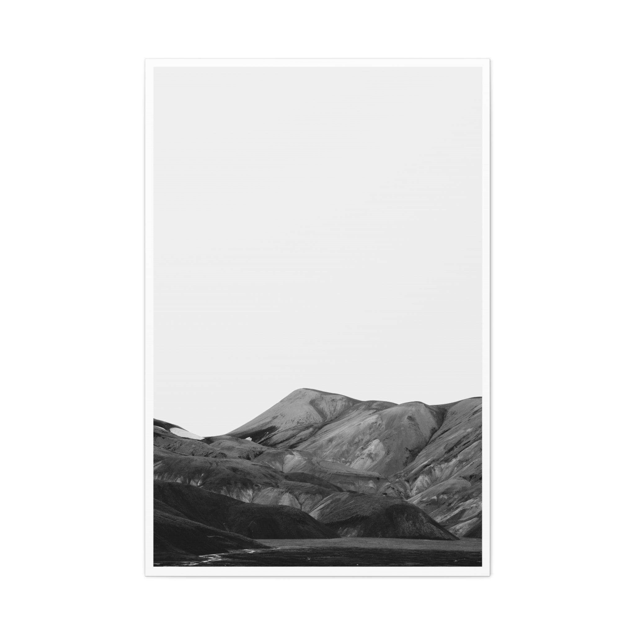 Silent Horizon Drift - Canvas