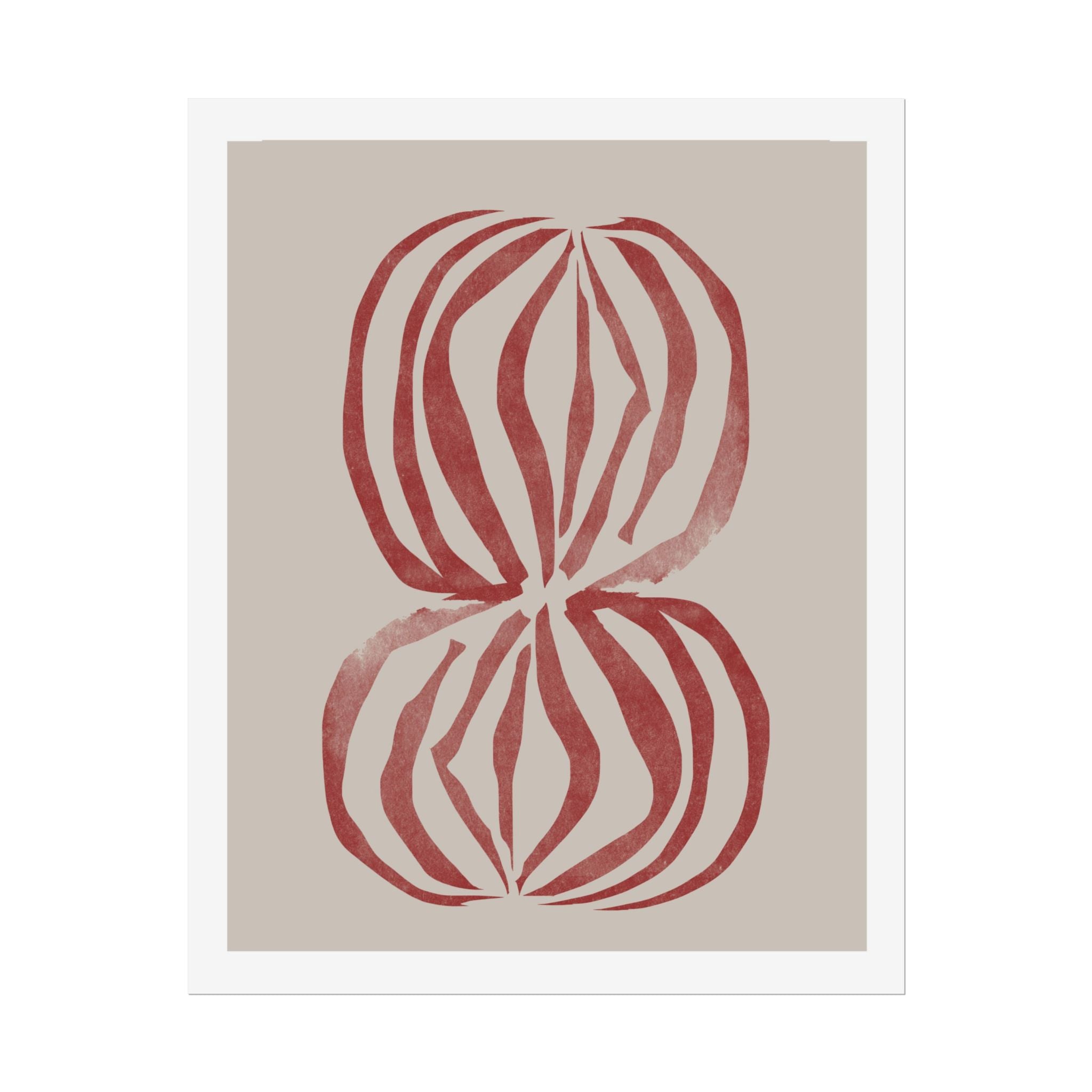 Crimson Petal Echoes - Poster
