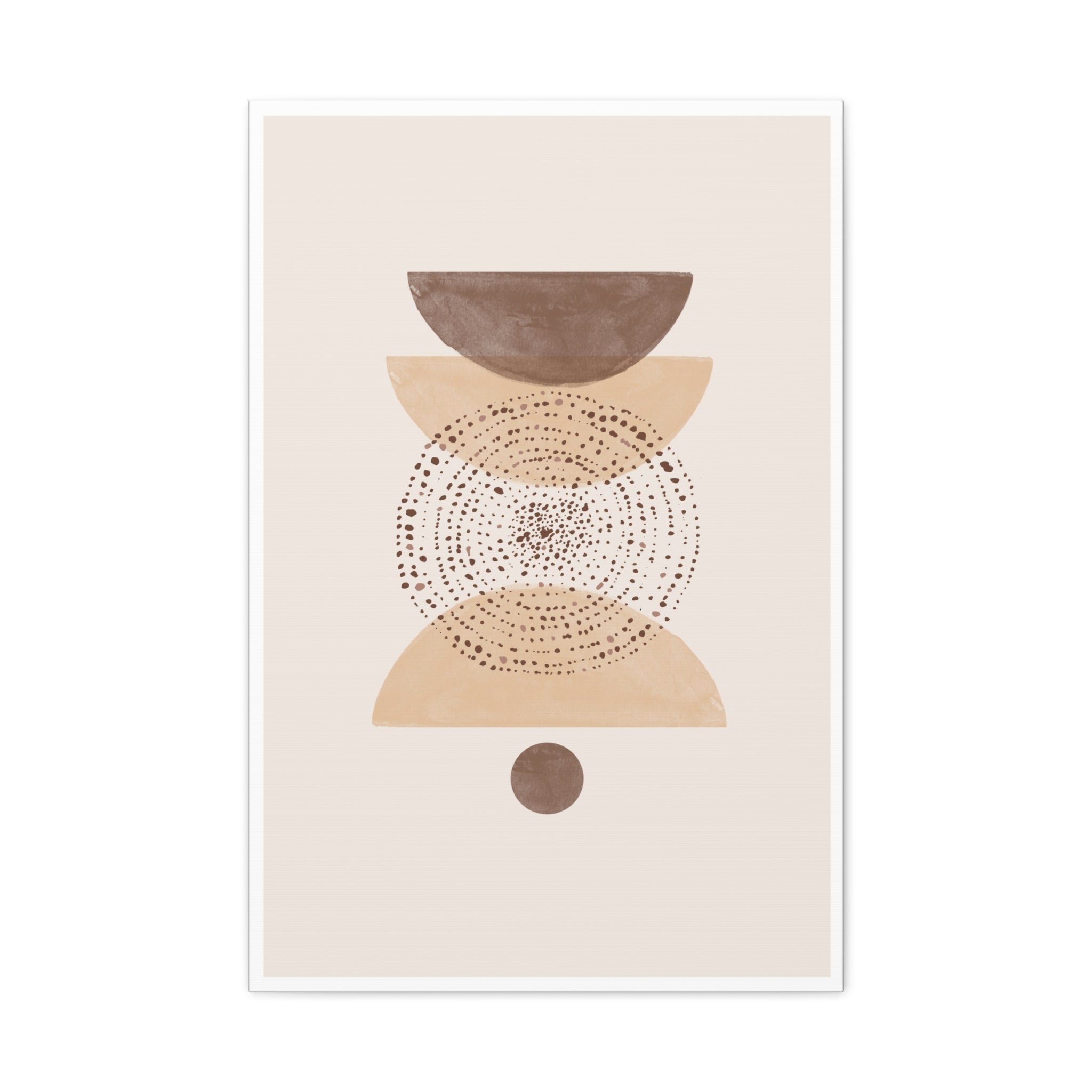 Terracotta Orbit Balance - Canvas
