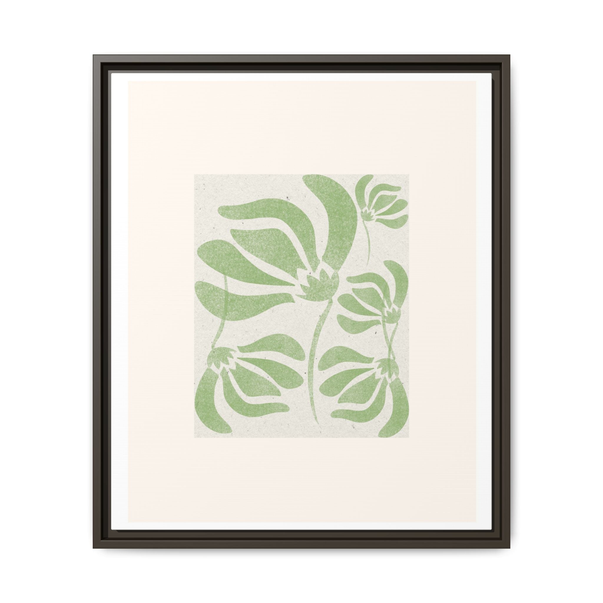 Verdant Bloom Harmony - Framed