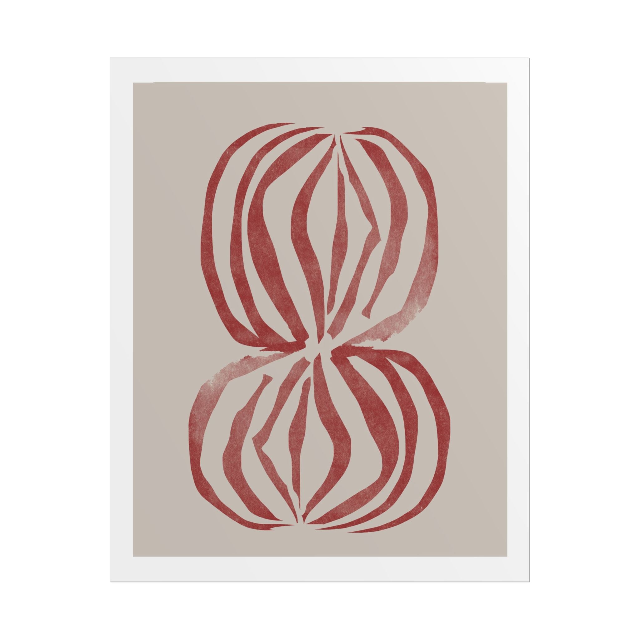 Crimson Petal Echoes - Poster