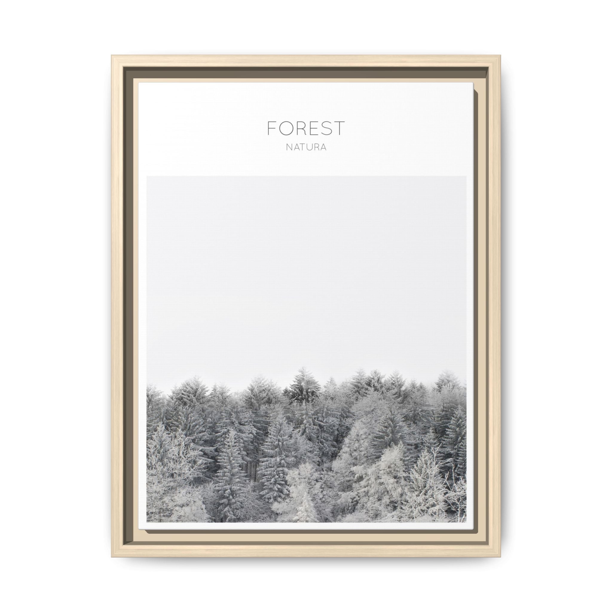 Silent Frost Canopy - Framed