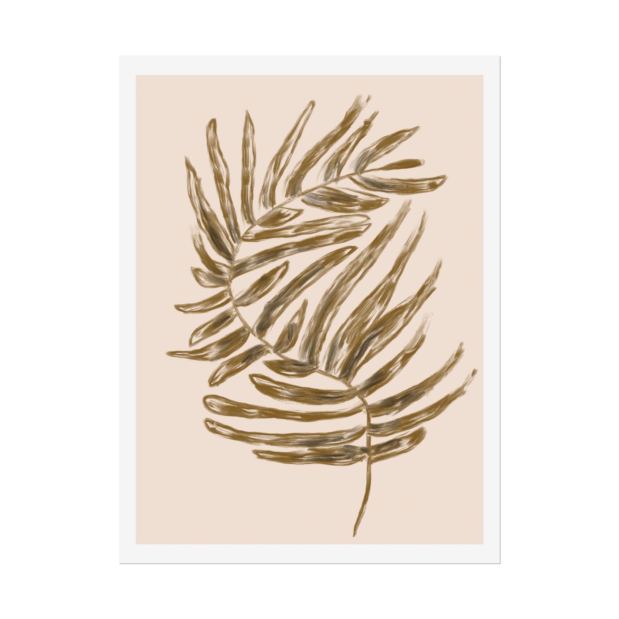 Golden Frond Reverie - Poster