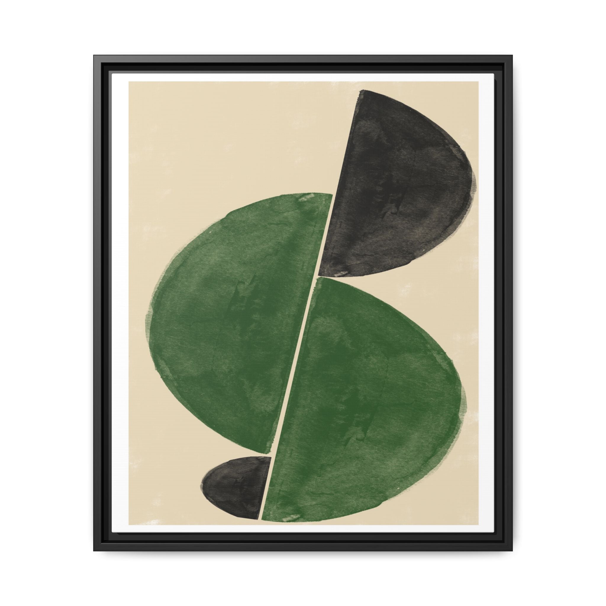 Verdant Eclipse Balance - Framed