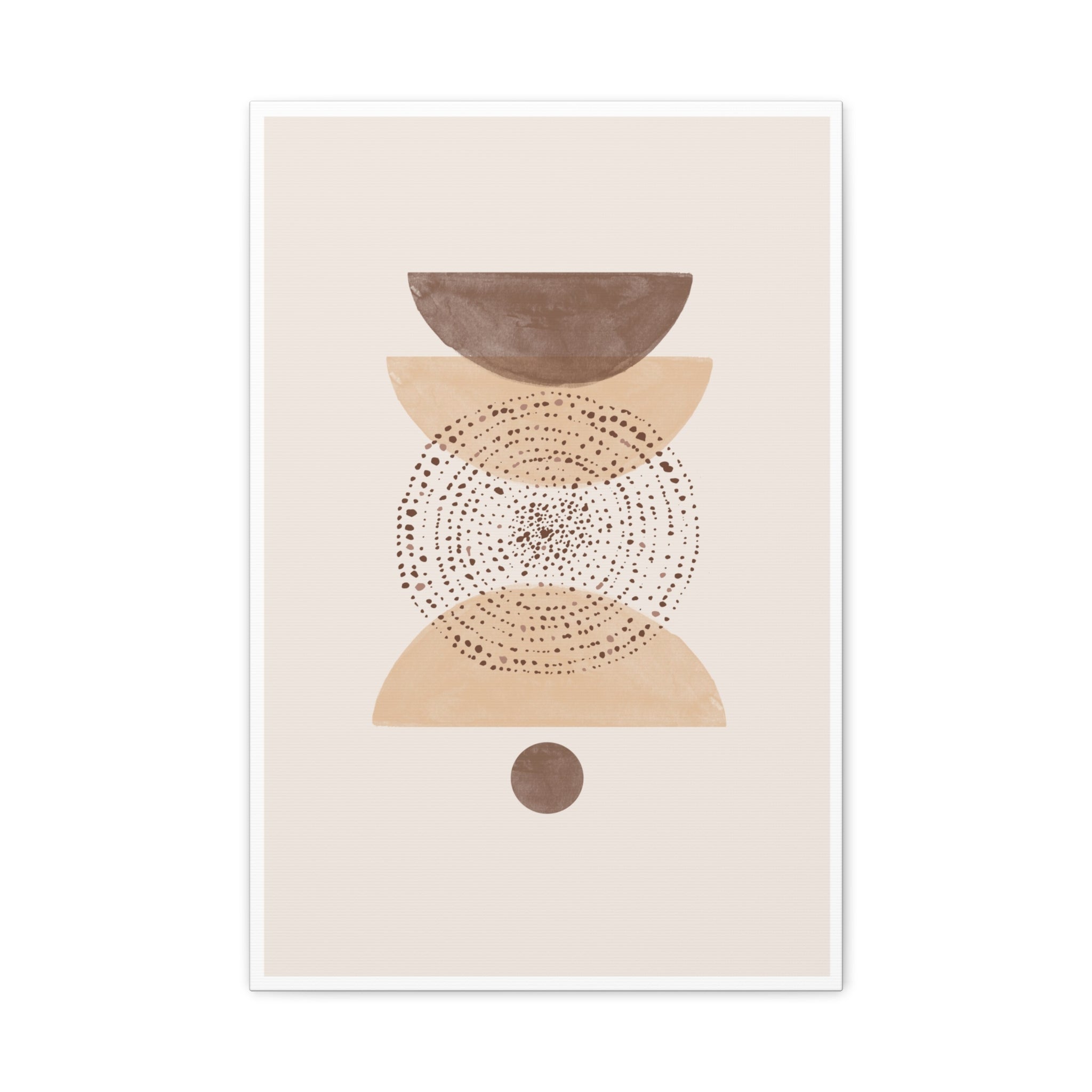 Terracotta Orbit Balance - Canvas